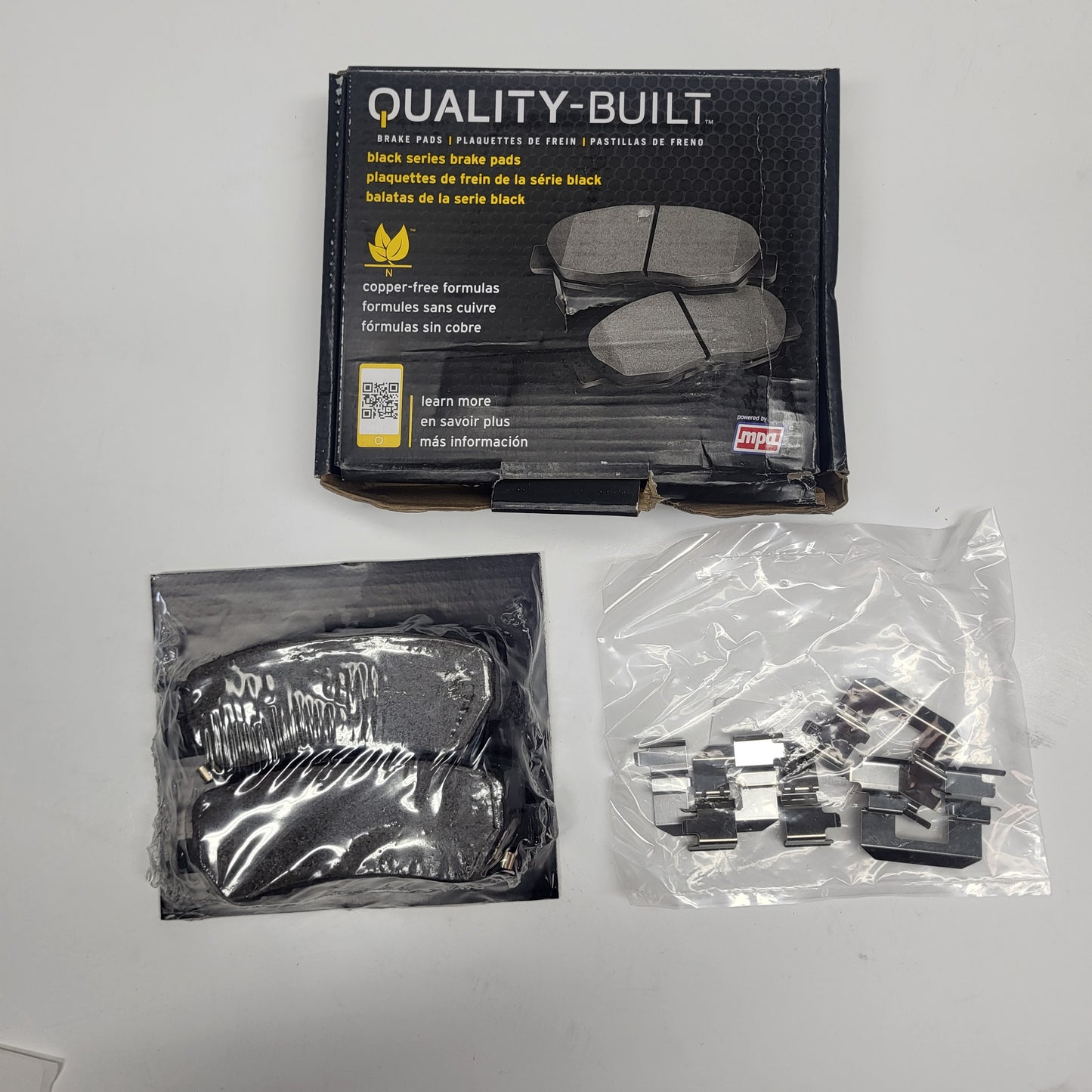 QUALITY-BUILT Ceramic Disc Brake Pad Set Black Rear 1003-1793C