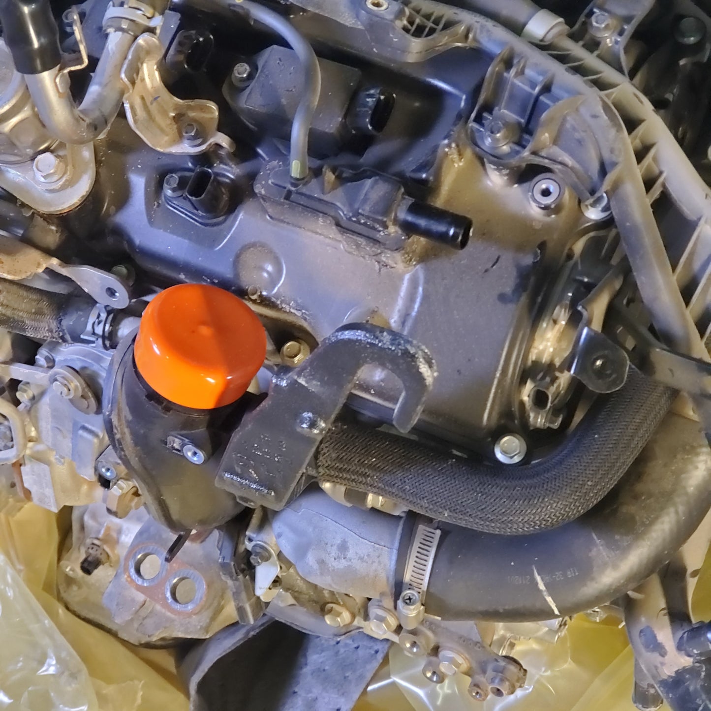 TOYOTA Tundra Engine Assembly L Flyw V35a-k83 04004-23370 (Used As-Is Turns Over)