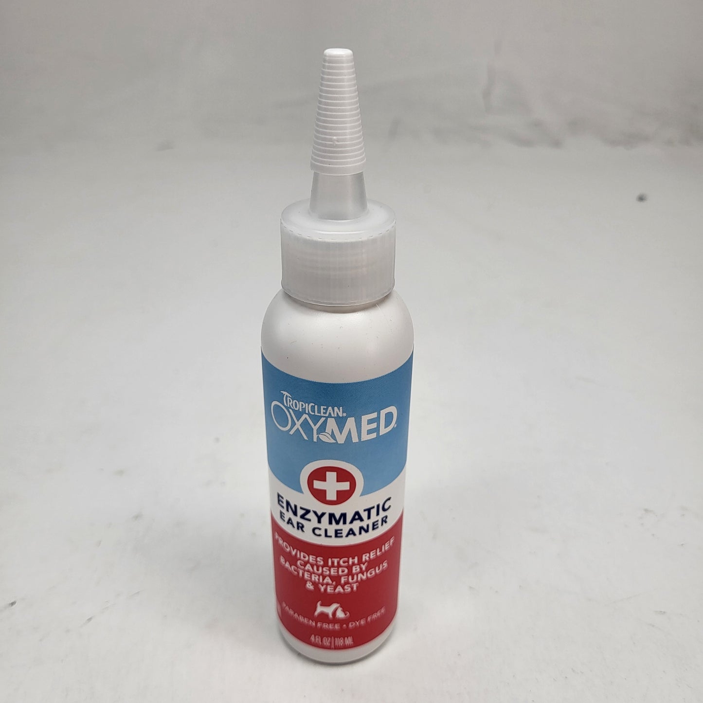 TROPICLEAN (4 PACK) Oxymed Enzymatic Itch Relief Ear Cleaner 4 oz