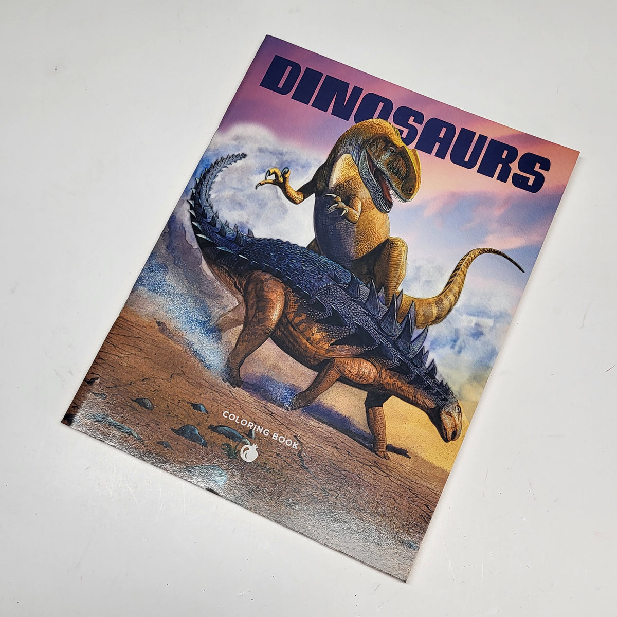 ZA@ POMEGRANATE Dinosaurs Coloring Book Soft Cover 22 Illustrations