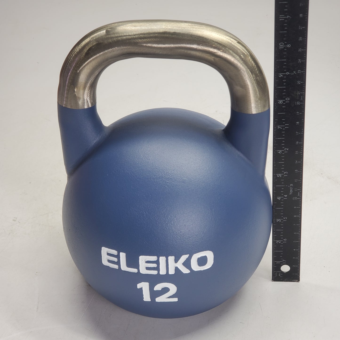 ELEIKO Competition Weightlifting Kettlebell 12 KG (26.45 lbs) Blue 3085429