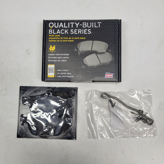 QUALITY-BUILT Ceramic Disc Brake Pad Set Black Rear 1003-1665AC