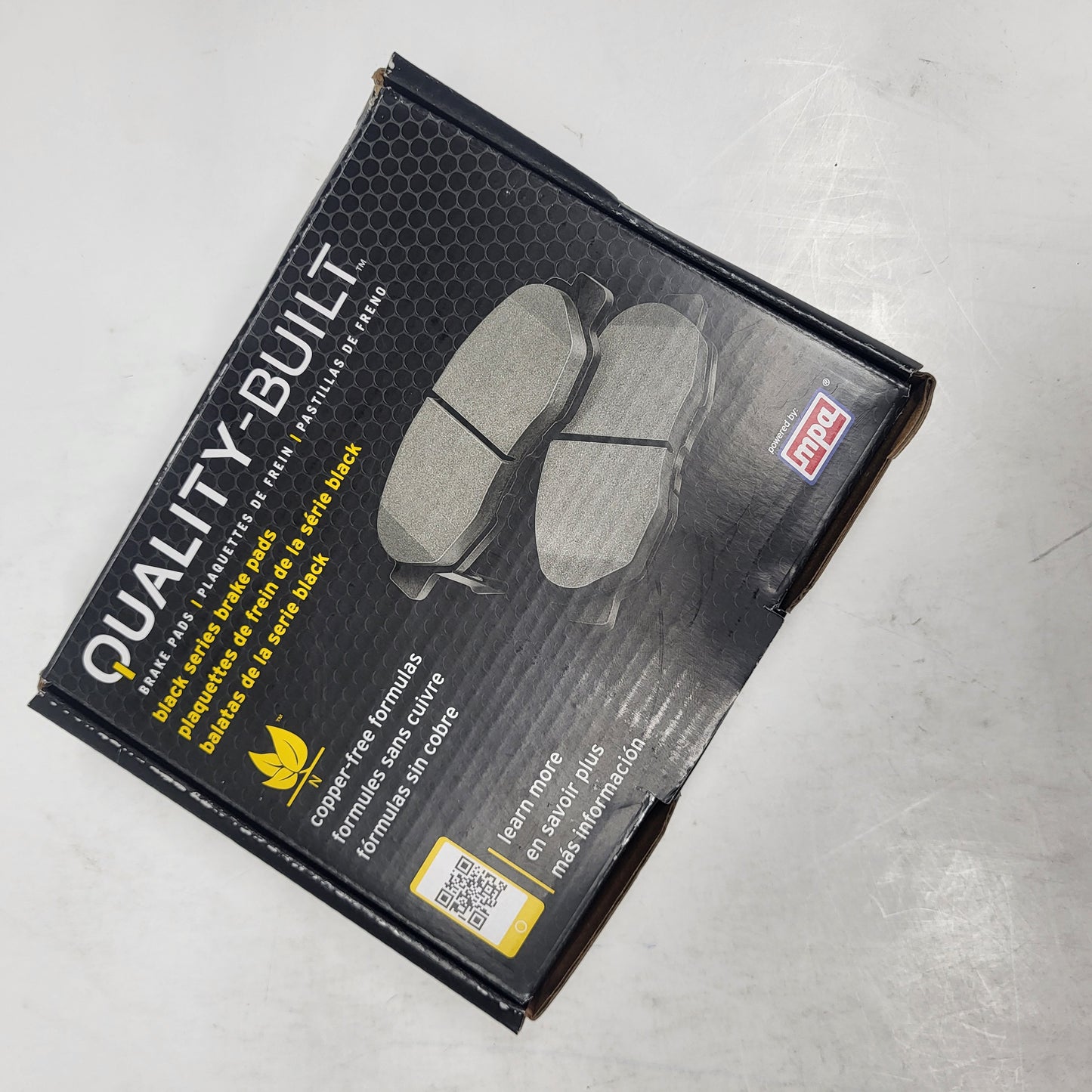 QUALITY-BUILT Ceramic Disc Brake Pad Set Black Rear 1003-2042C