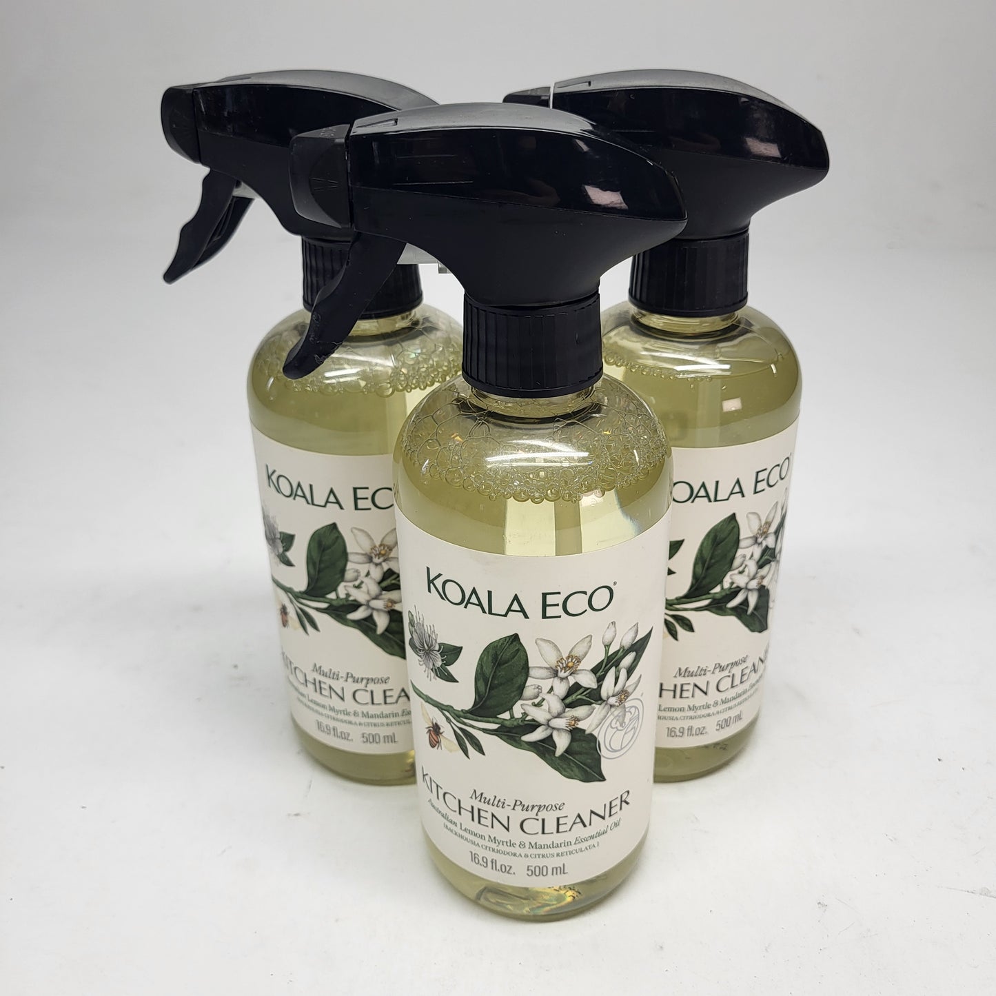 KOALA ECO (3 PACK) Multi-purpose Kitchen Cleaner Lemon And Mandarin 16.9| Oz