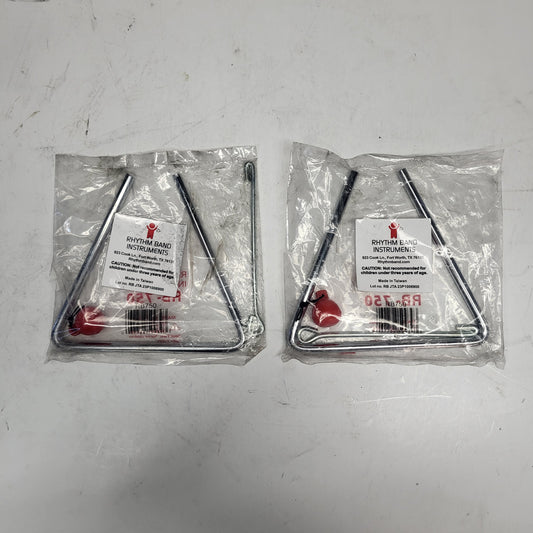 ZA@ RHYTHM BAND INSTRUMENTS (2 PACK) Triangle with Striker