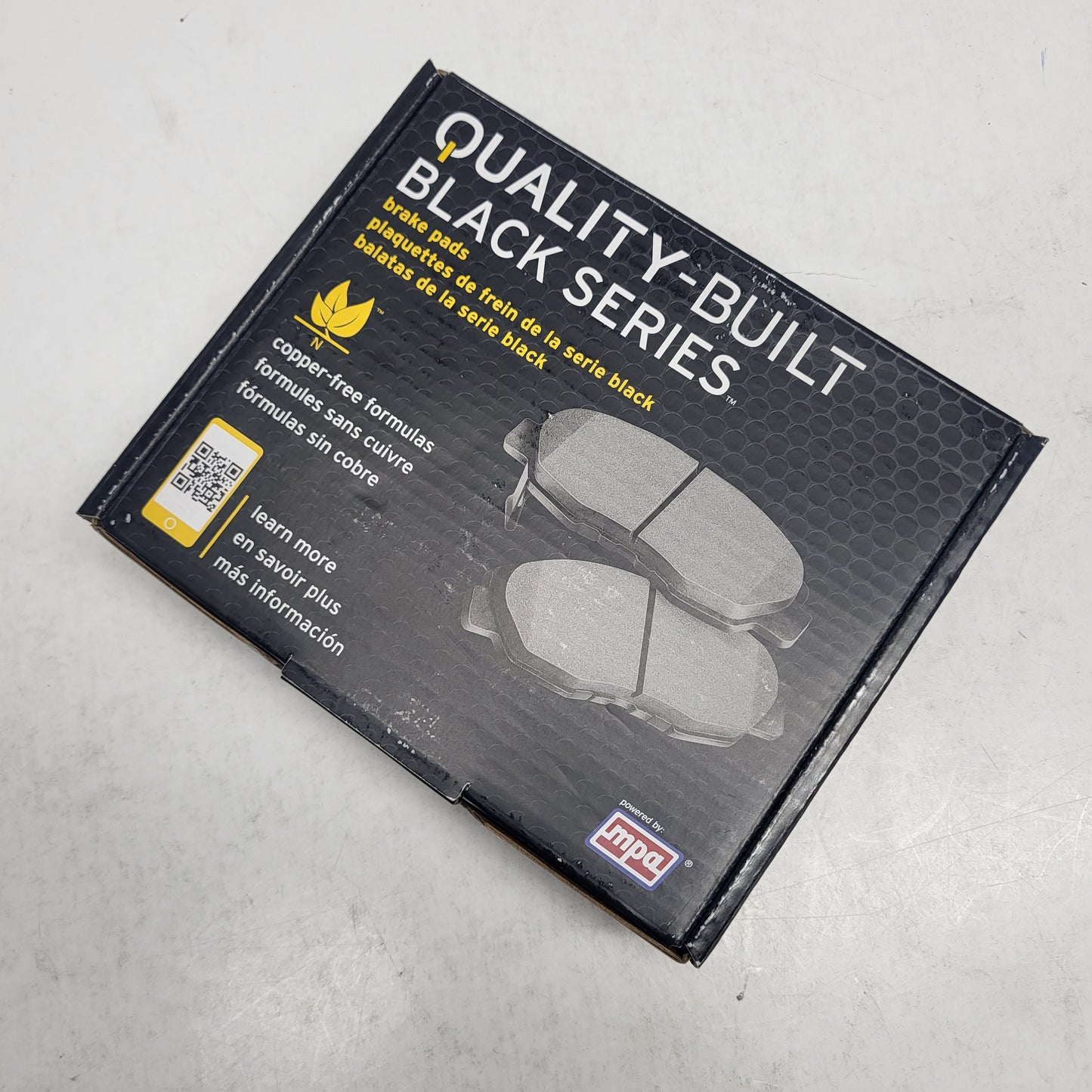 QUALITY-BUILT Ceramic Disc Brake Pad Set Black Front 1003-2098C