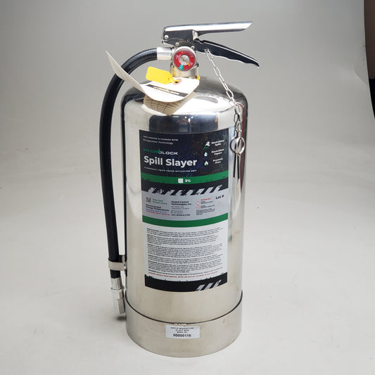 HYDROLOCK Spill Slayer Flammable Liquid Vapor Mitigation Unit Silver Fire Extenguisher 00000116