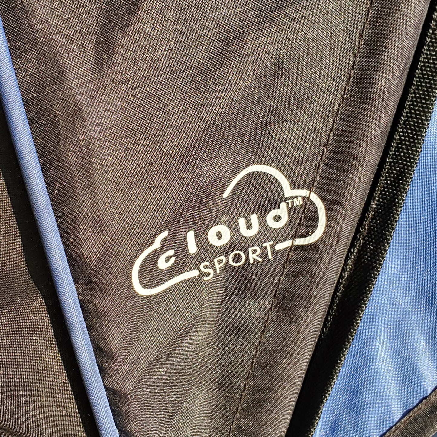 ZA@ CLOUD SPORT Free-stand 1-hand Fold Stroller Lightweight Black / Blue (Used)