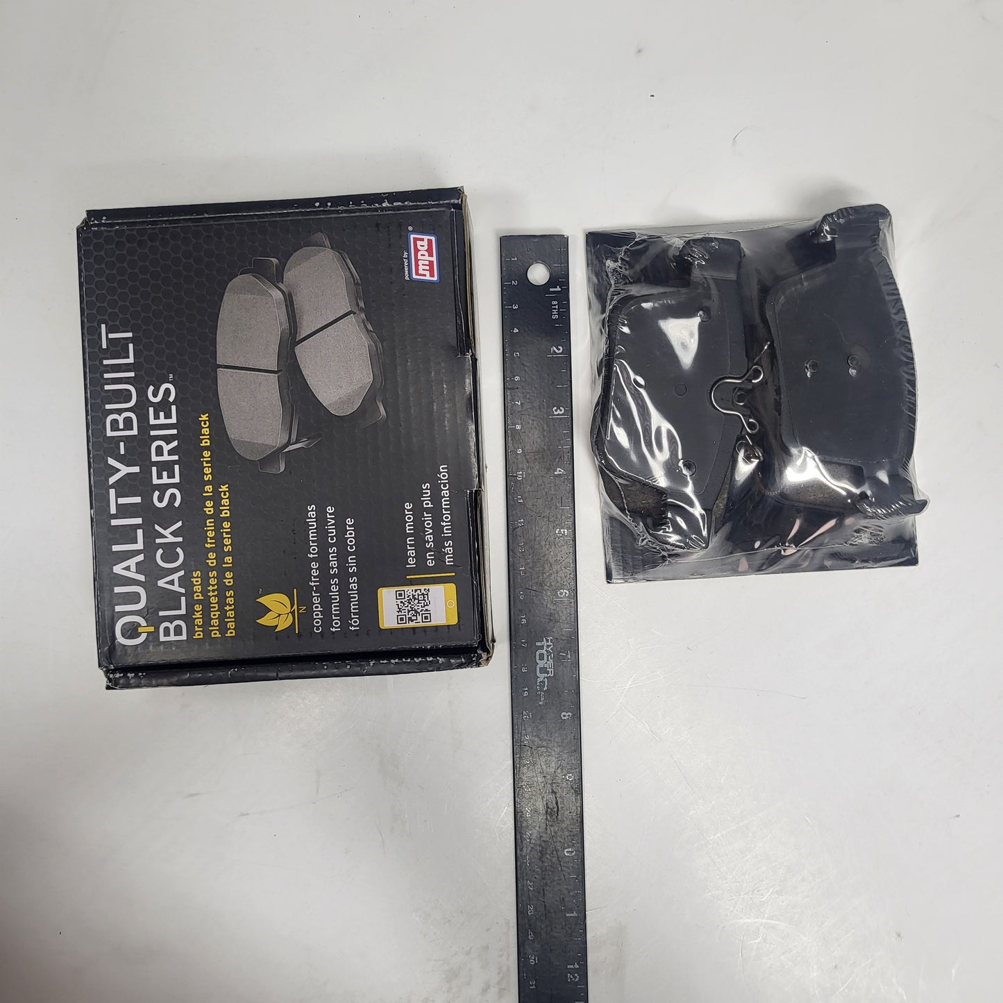 QUALITY-BUILT Ceramic Disc Brake Pad Set Black Rear 1003-1989C