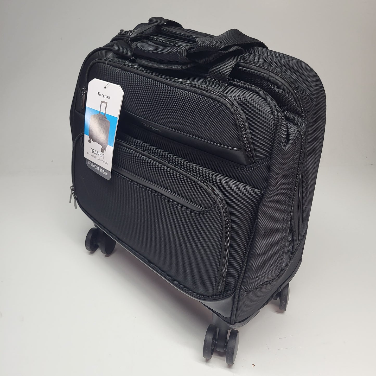 TARGUS Transit 16" 4-wheel Laptop Case Computer Accessories Black