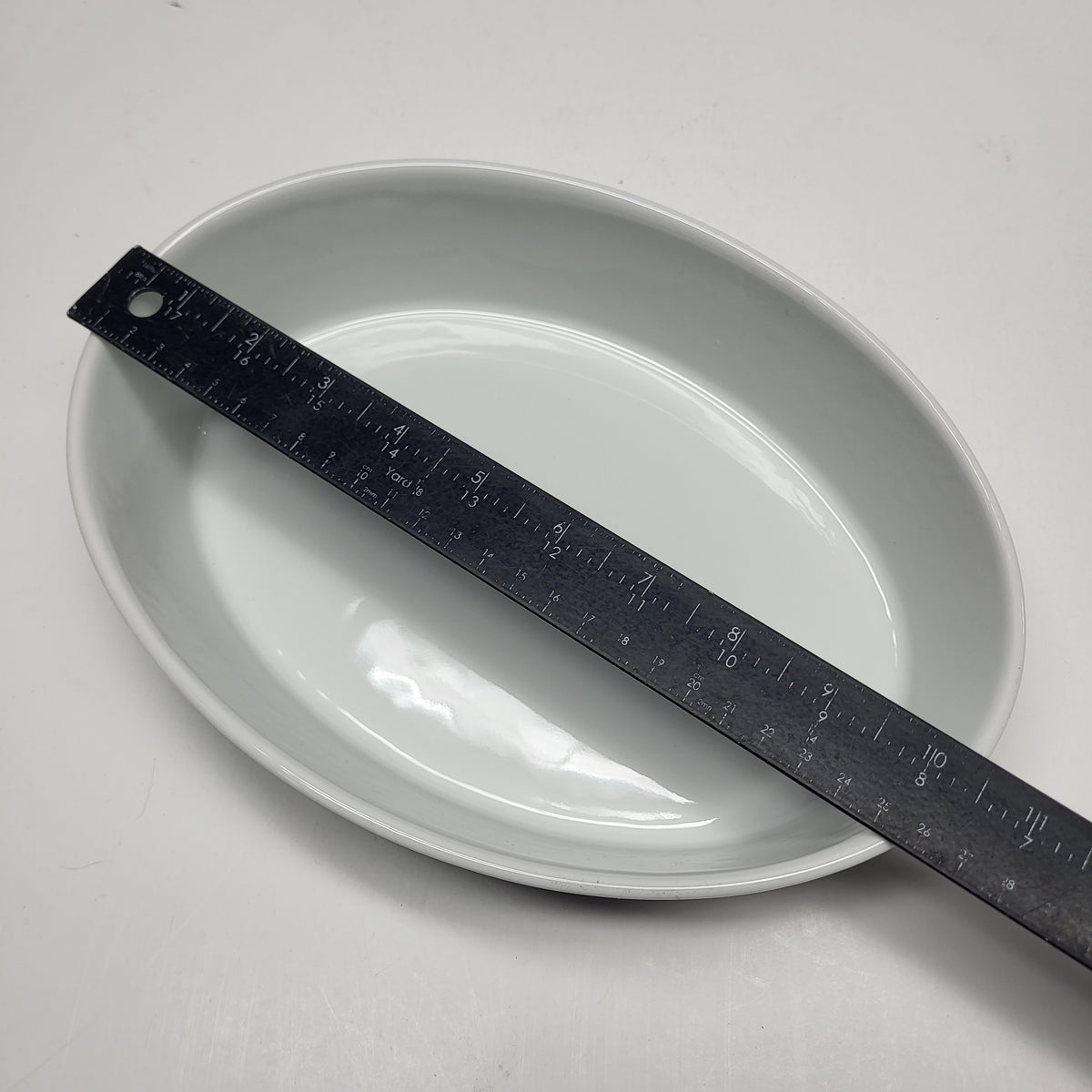 PILLIVYUT Deep Oval Baker Medium Porcelain Kitchenware 10.25"x7"x2" 240526BL