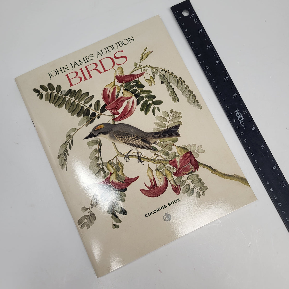 ZA@ POMEGRANATE John James Audubon Birds Coloring Book Soft Cover 22 Images
