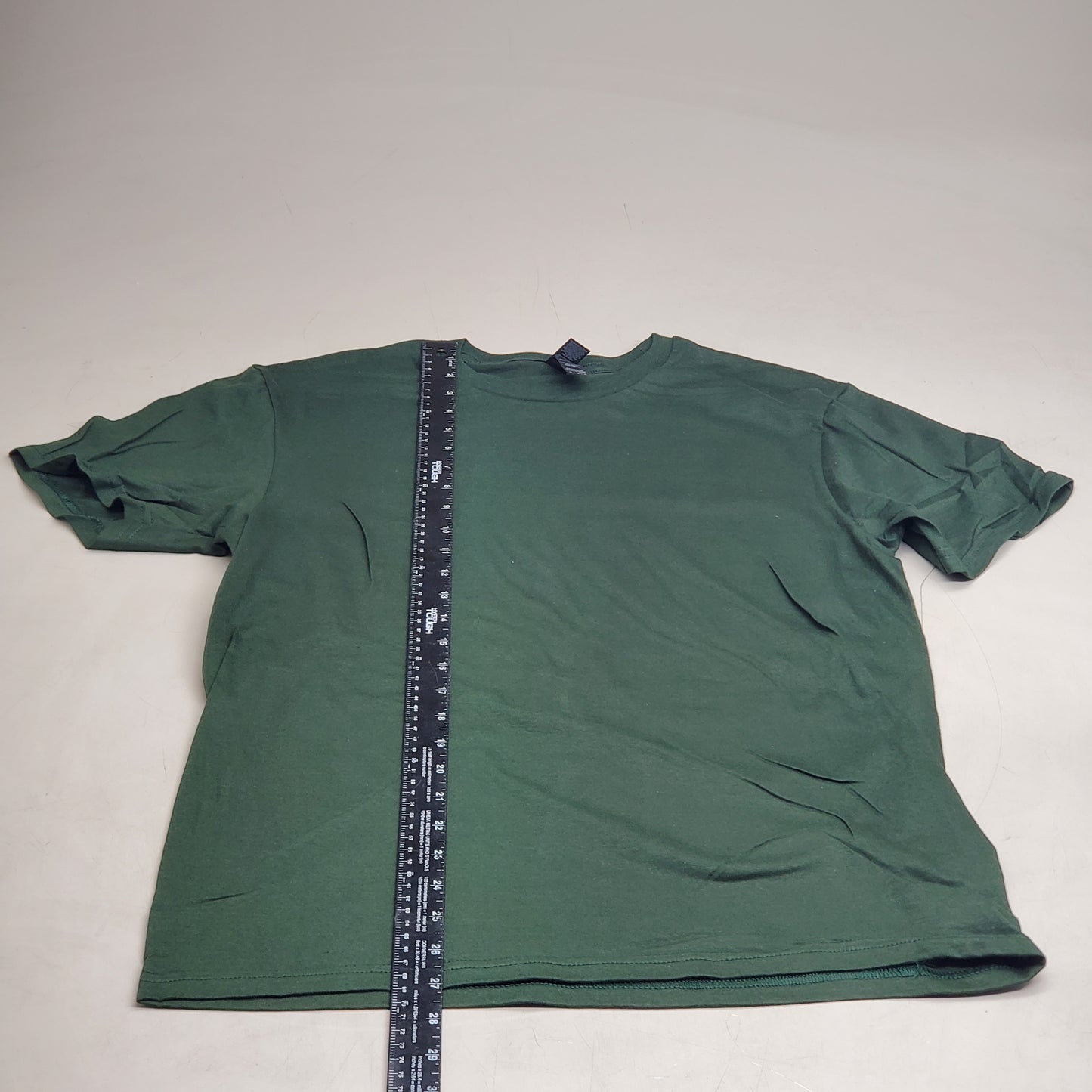 GILDAN (12 Pack) Soft Style Plain Tees Neck Short Sleave 100% Cotton Medium Forest Green