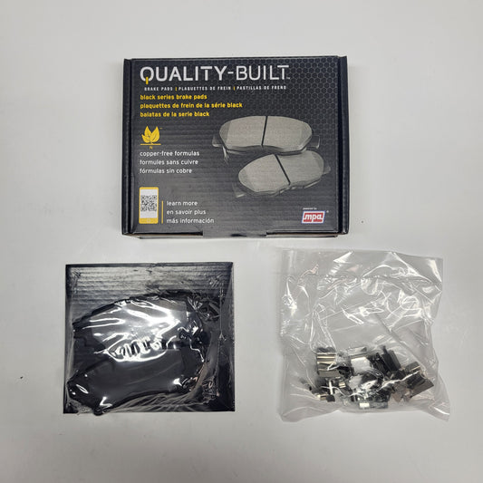 QUALITY-BUILT Ceramic Disc Brake Pad Set Black Rear 1003-0391C