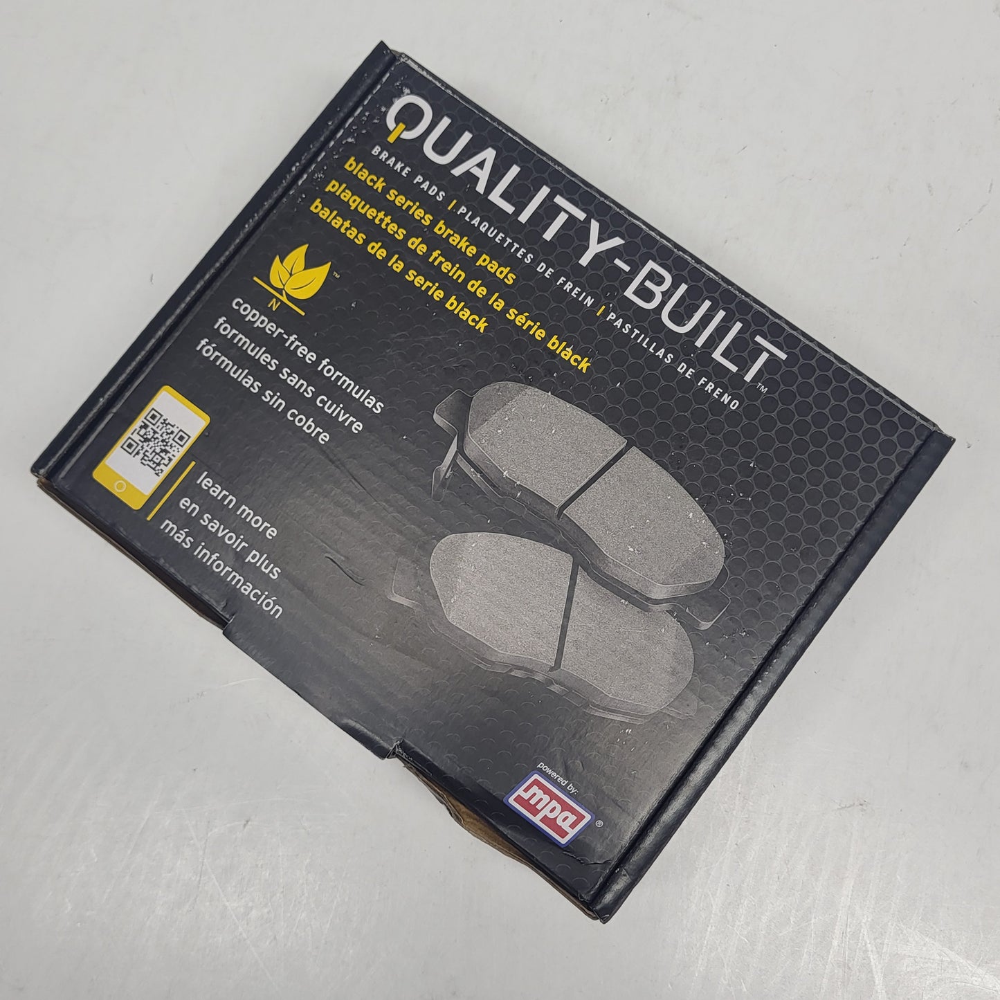 QUALITY-BUILT Ceramic Disc Brake Pad Set Black Rear 1003-1103C