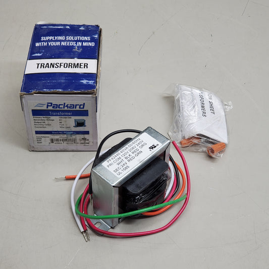 PACKARD Foot Mount Transformer Primary 120/208/240V Secondary 24 Volts PF42440