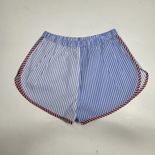SOLID AND STRIPED The Lester Stripe Shorts XS Colorblock Marina SU26B661PYDCBM