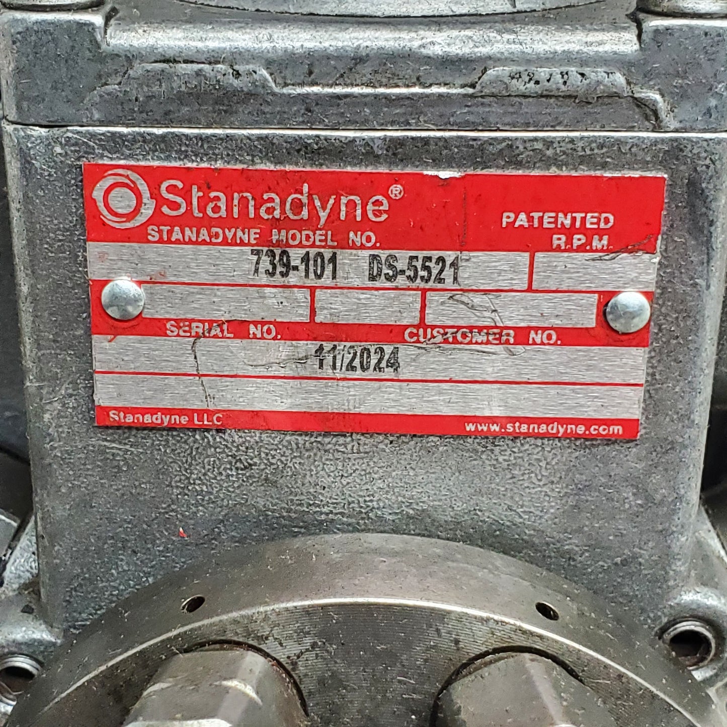 STANADYNE Diesel Fuel Injection Pump for GMC 1994-2002 6.5L 739-101 DS-5521 (For Parts)