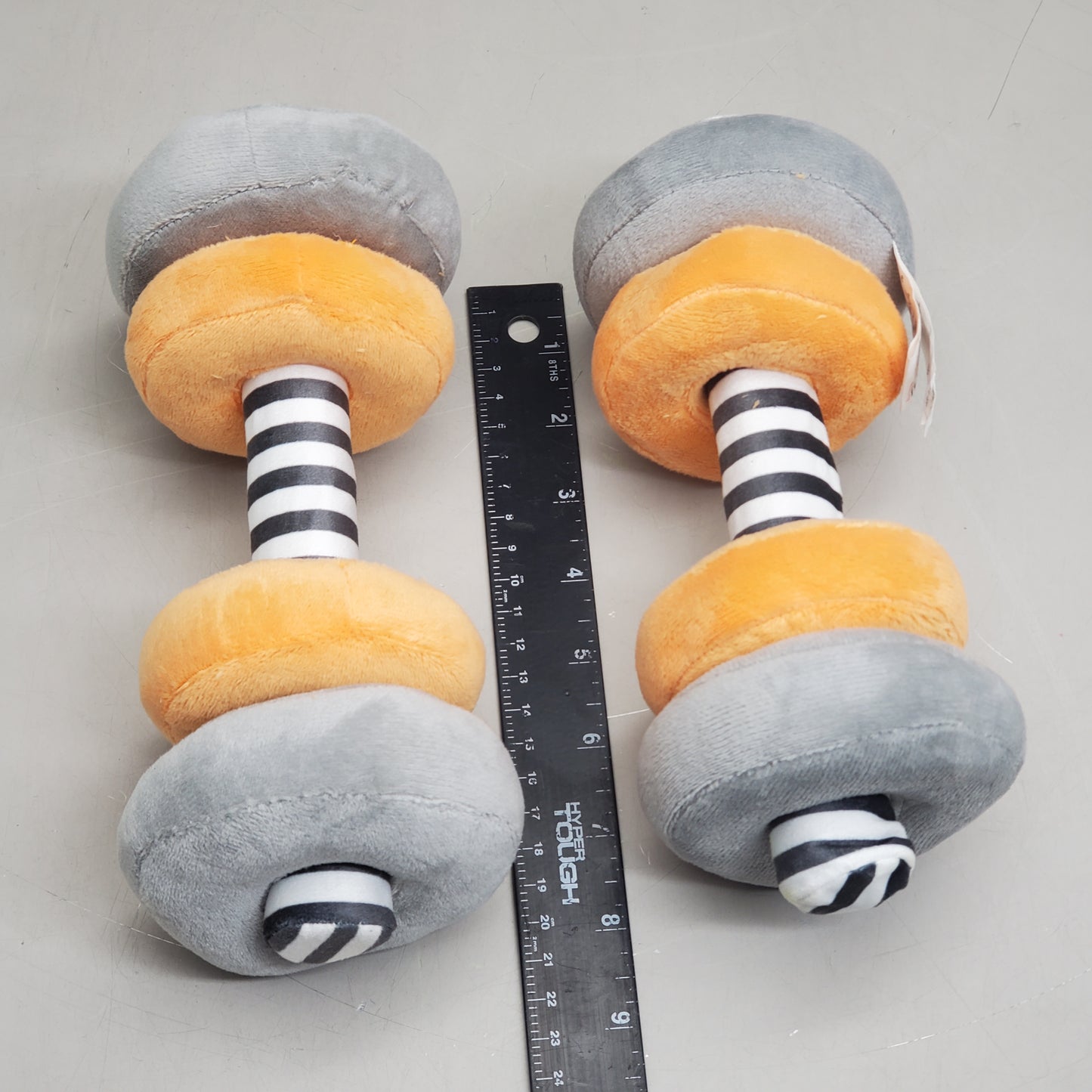 WONDER & WISE Little Lifter Plush Weights 2 Dumbbells 1 Kettlebell 1012602410