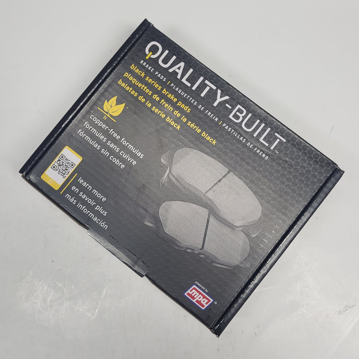 QUALITY-BUILT Ceramic Disc Brake Pad Set Black Rear 1003-1281C