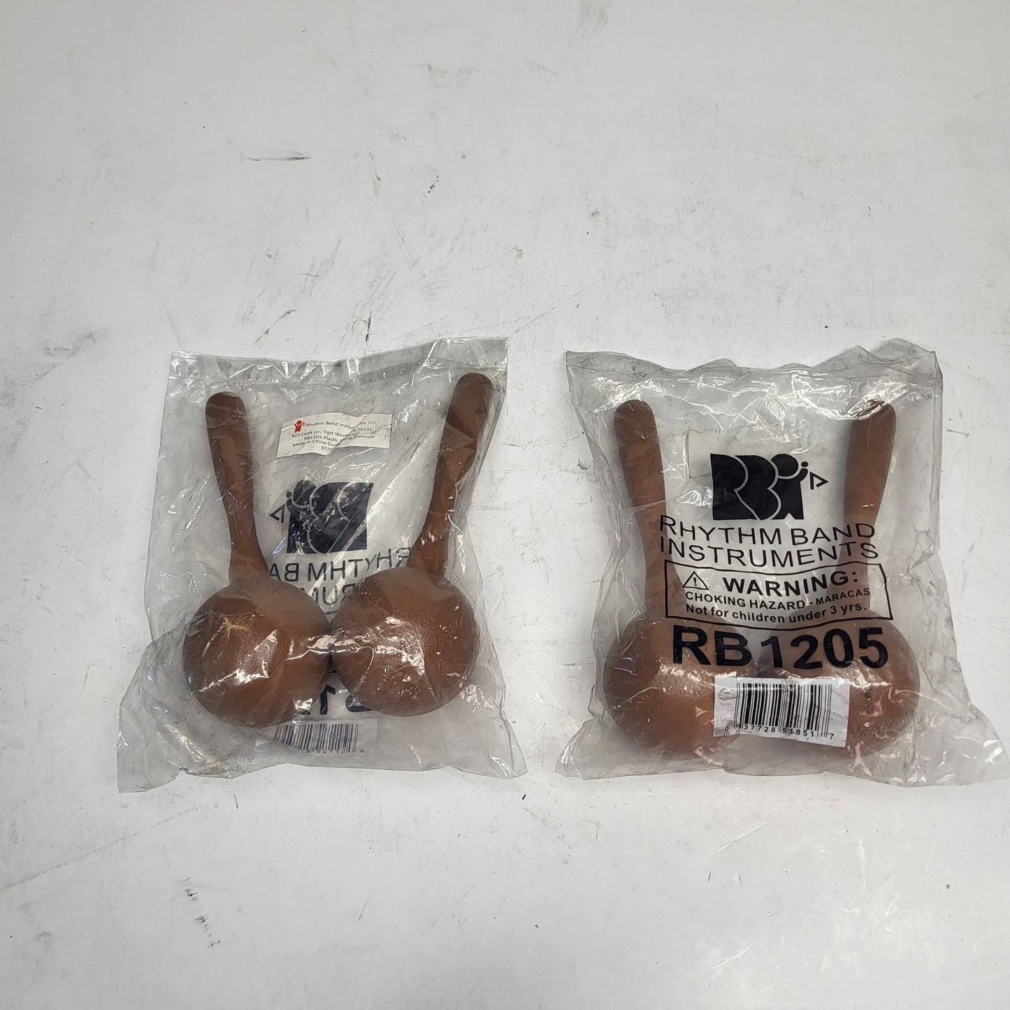 ZA@ RHYTHM BAND INSTRUMENTS (2 PACK) Pair of Maracas