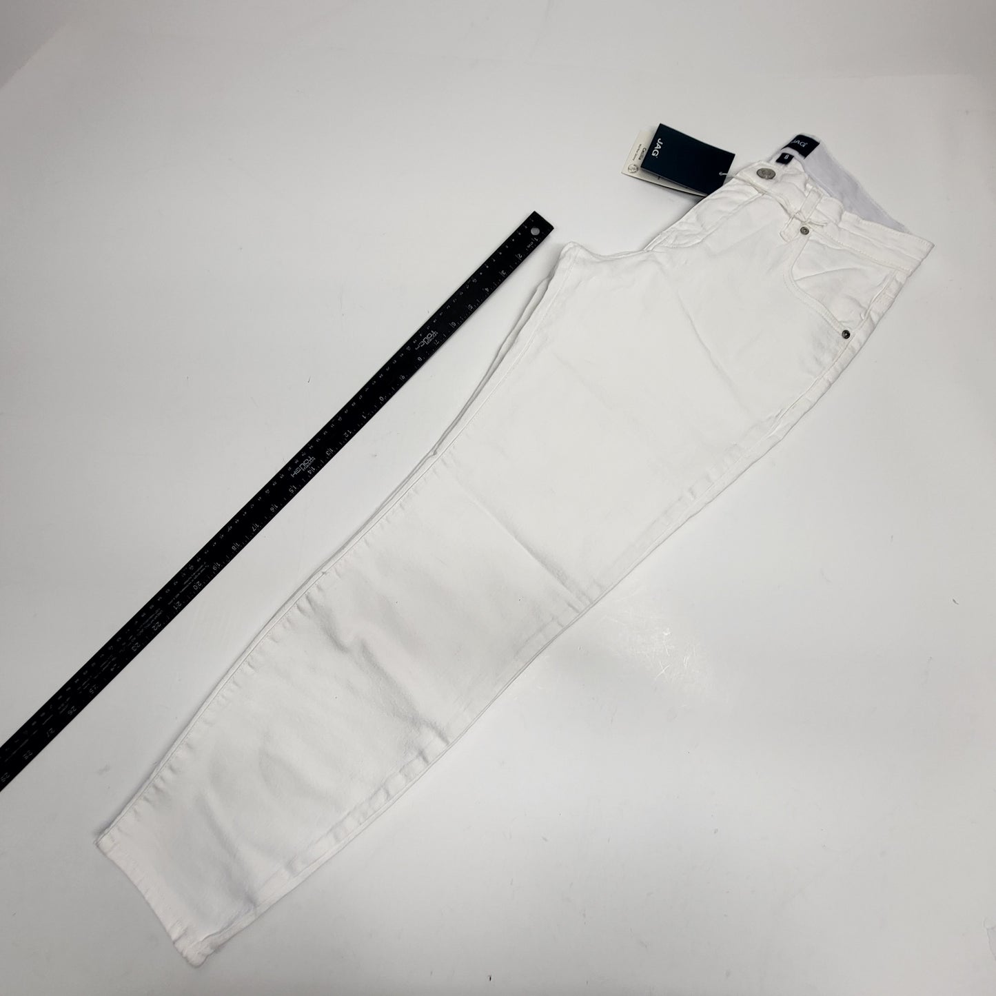 JAG Cecilia Mid Rise Skinny Jeans Womens Sz 8/29 White J2865CBD618