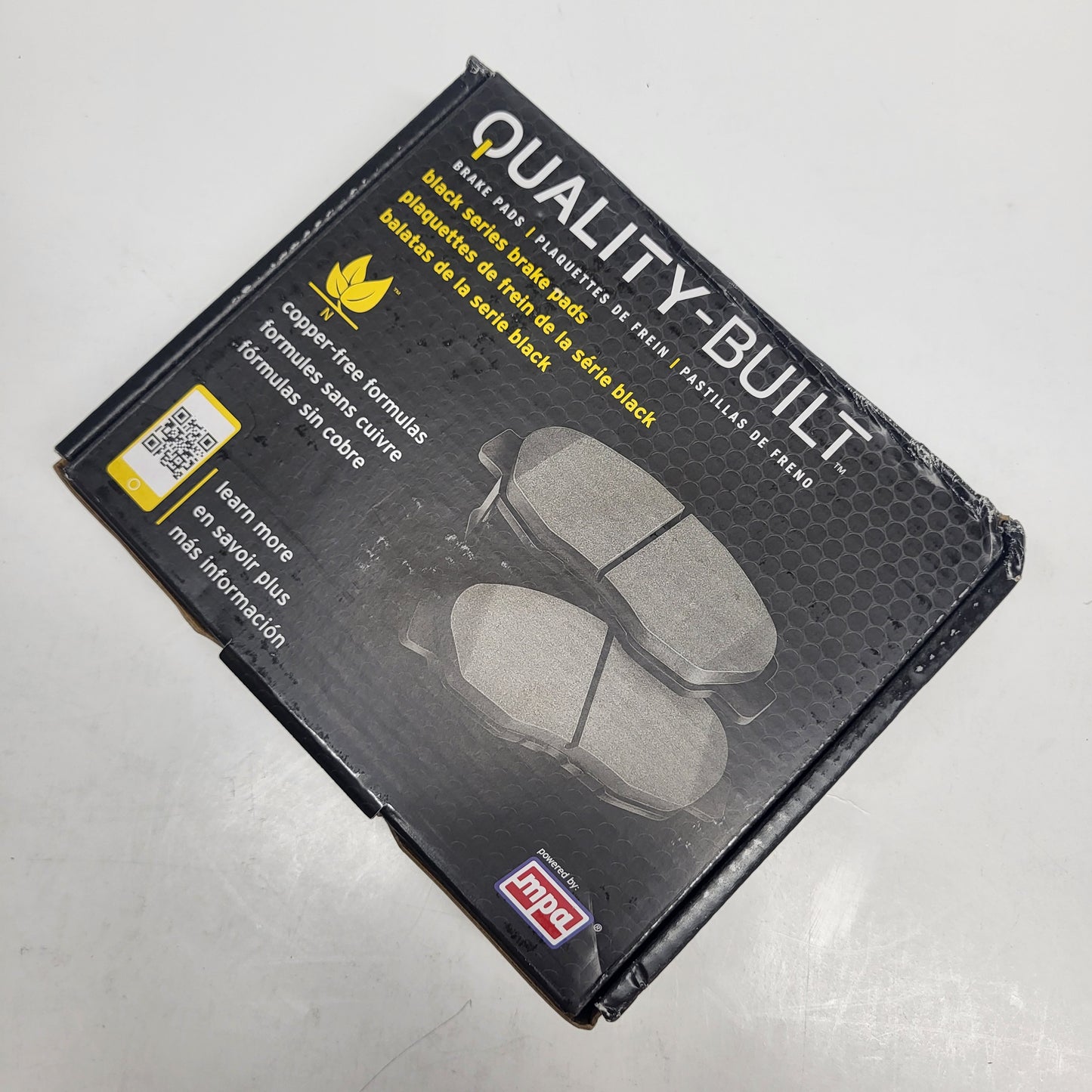 QUALITY-BUILT Ceramic Disc Brake Pad Set Black Rear 1003-1033C
