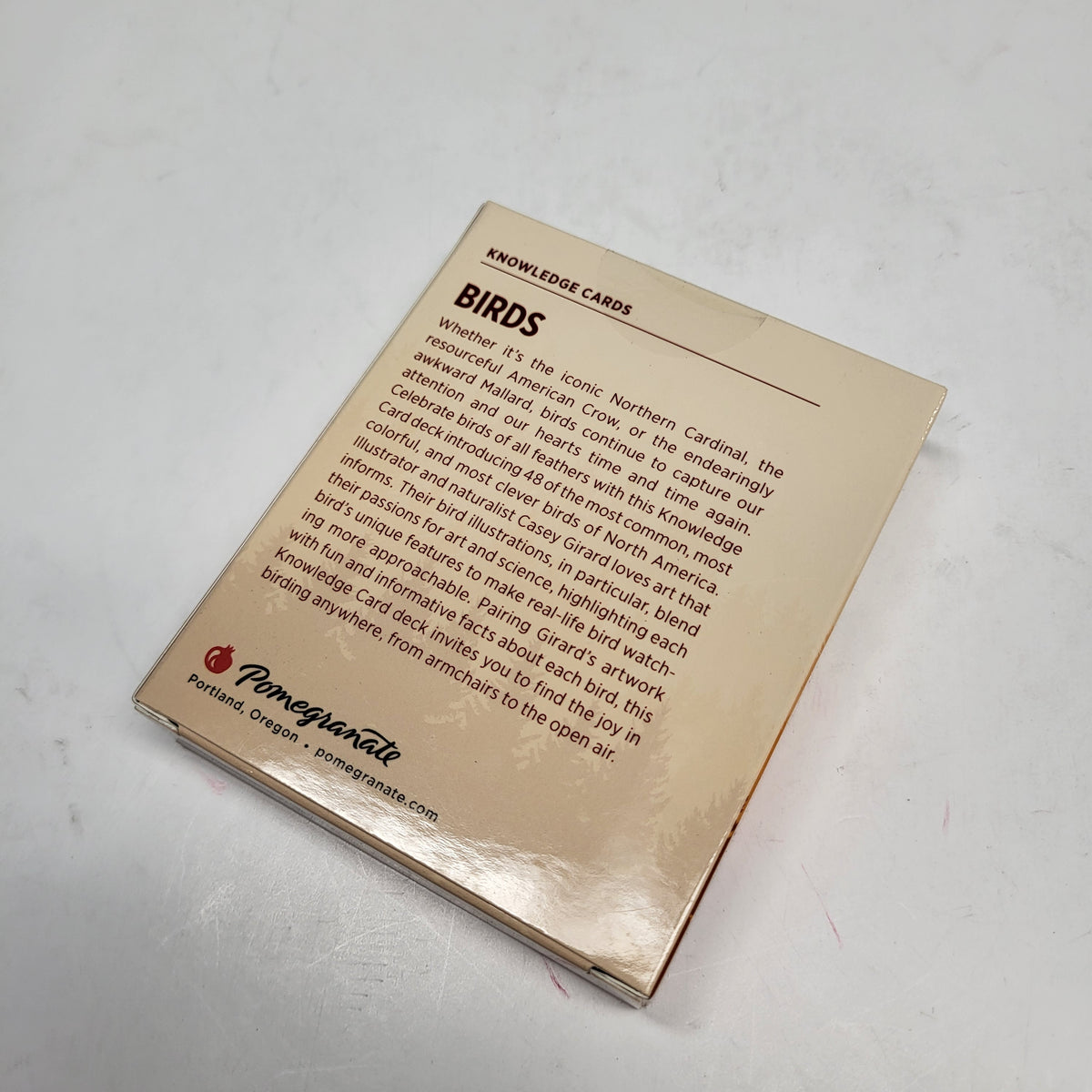 ZA@ POMEGRANATE North American Birds Casey Girard Knowledge Cards
