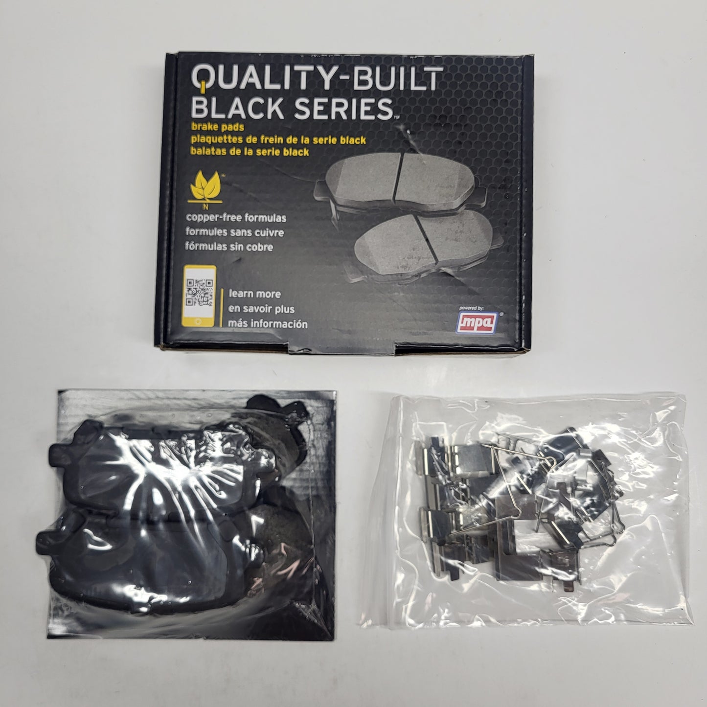 QUALITY-BUILT Ceramic Disc Brake Pad Set Black Rear 1003-1585C