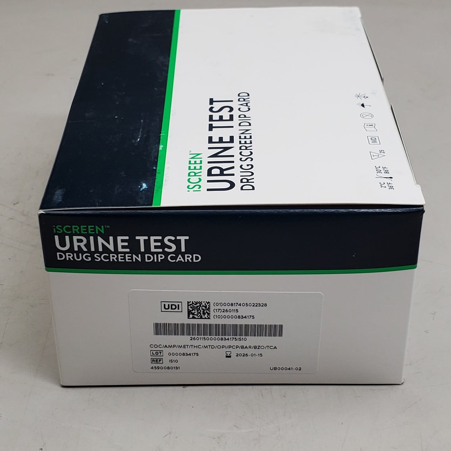 ISCREEN Urine Test Drug Screen Dip Card 25 in a box – PayWut