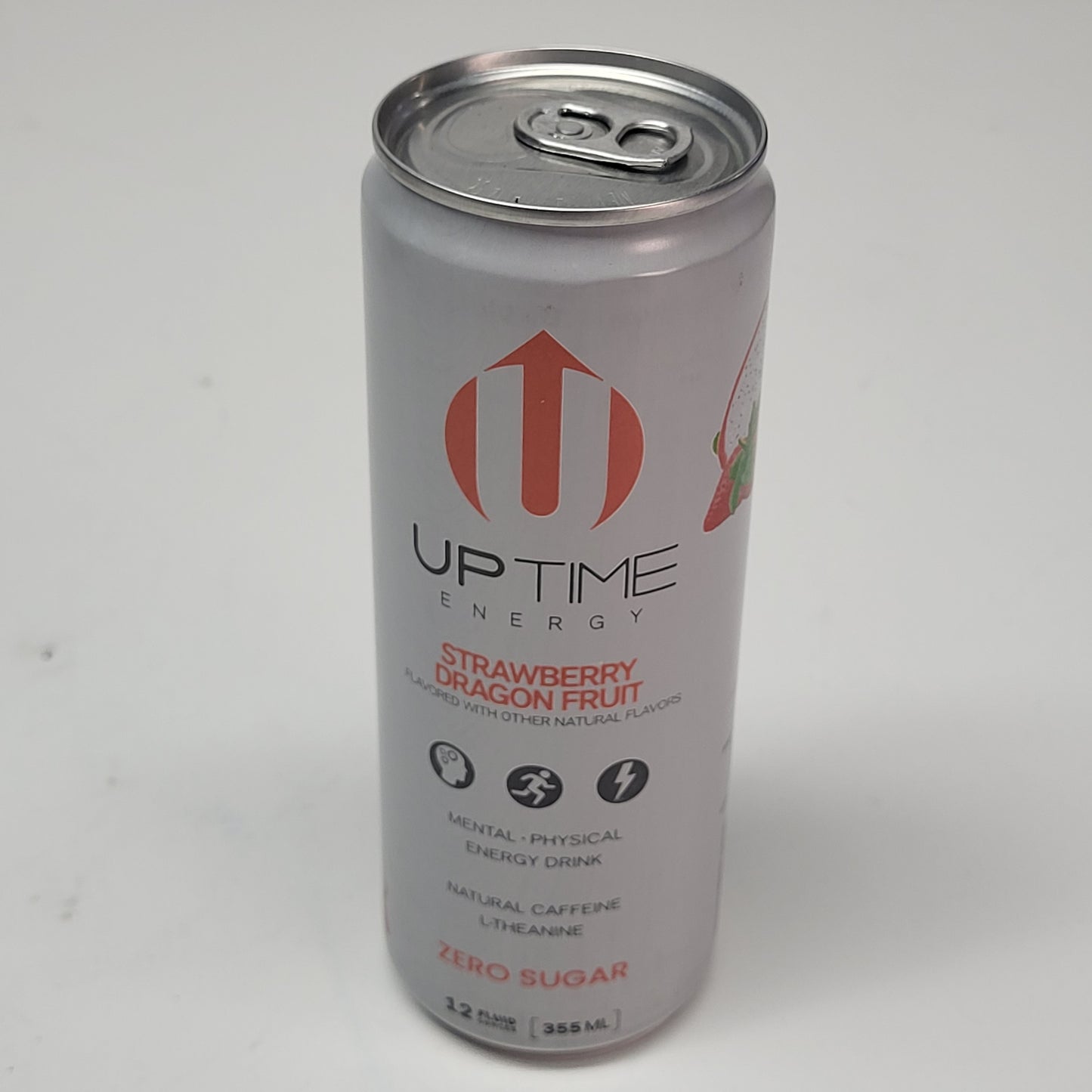 ZA@ UPTIME ENERGY DRINK Tropical Variety Zero Sugar Zero Sugar 12 oz BB 05/27