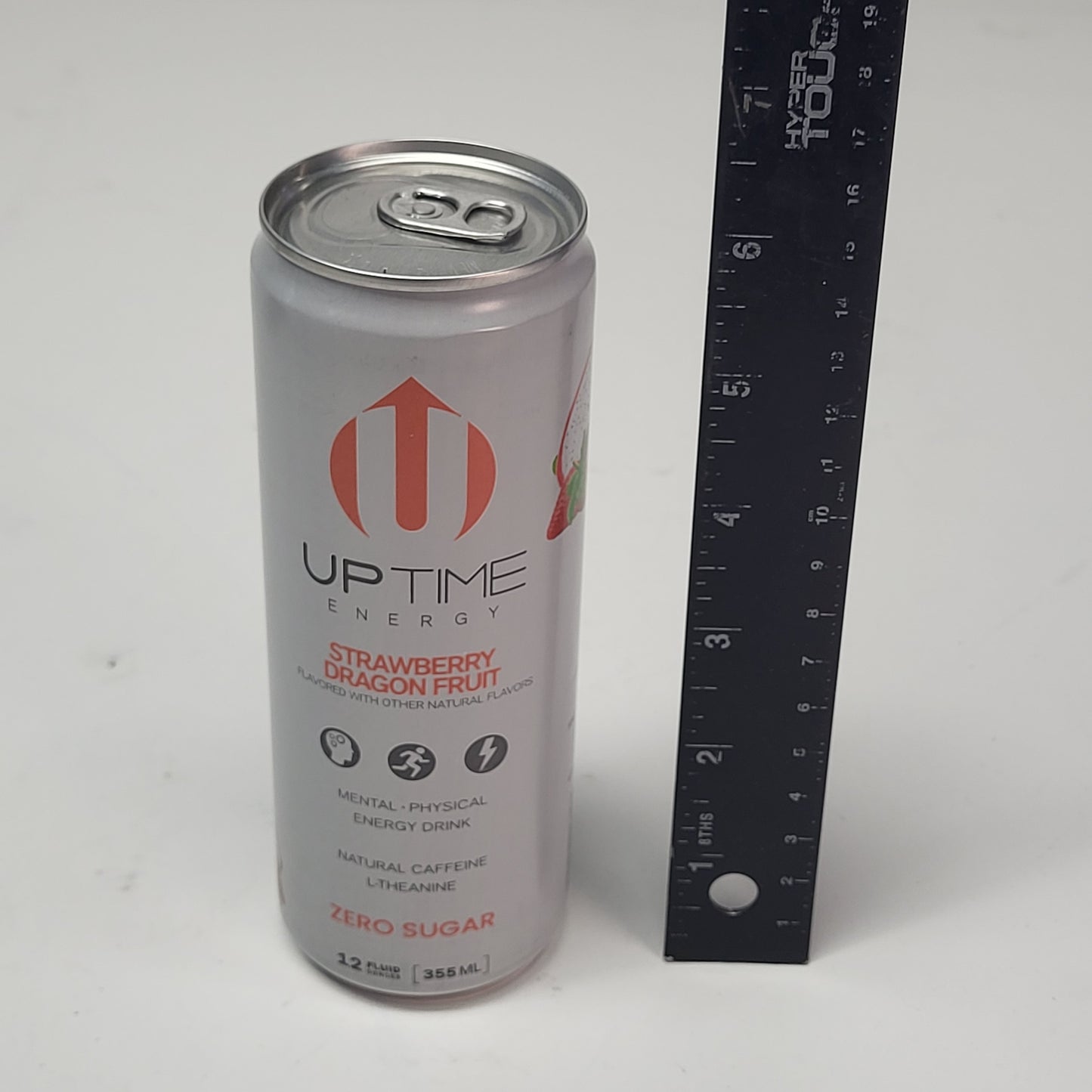 ZA@ UPTIME ENERGY DRINK Tropical Variety Zero Sugar Zero Sugar 12 oz BB 05/27