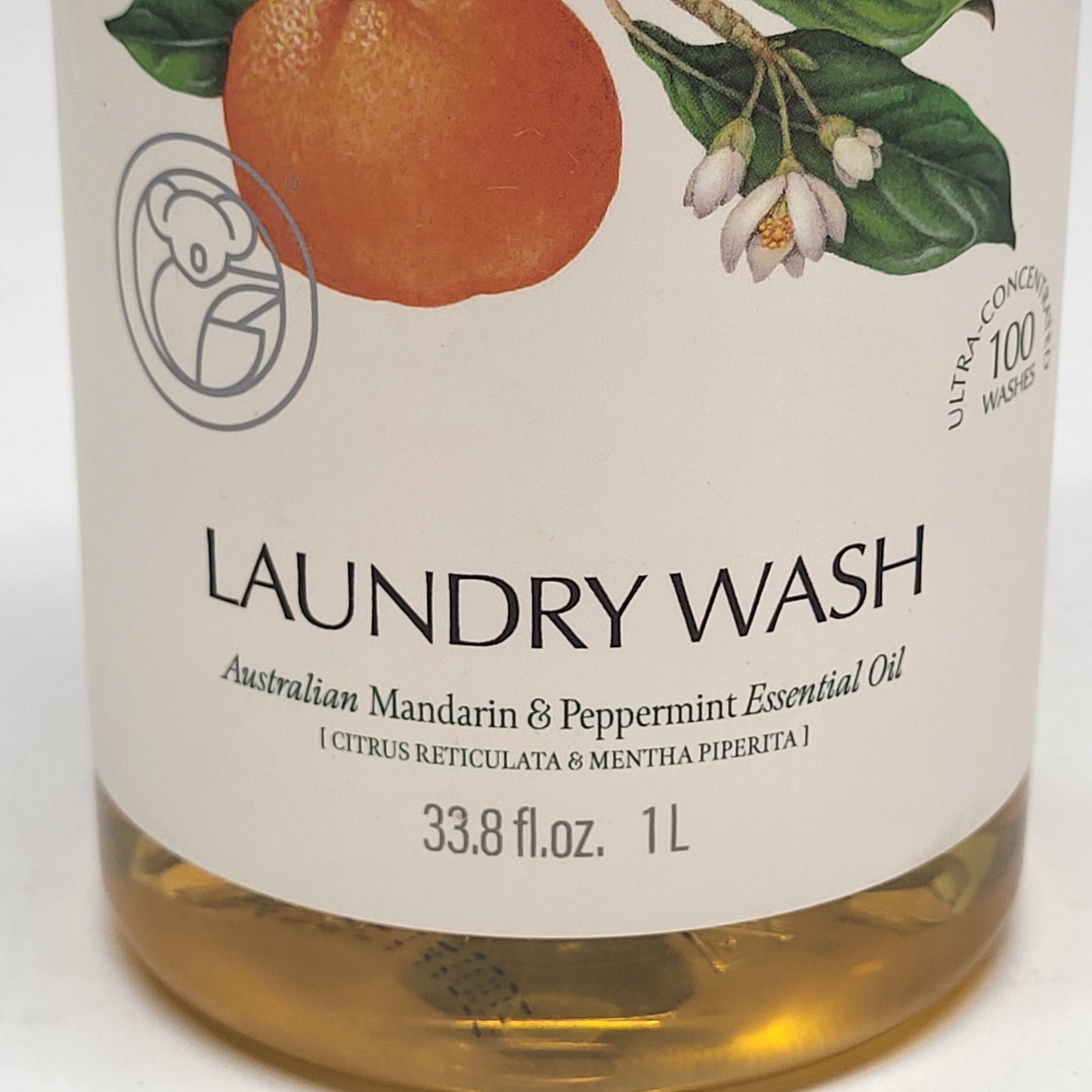 KOALA ECO (2 PACK) Laundry Wash Mandarin and Peppermint Essential Oil 33.8 oz