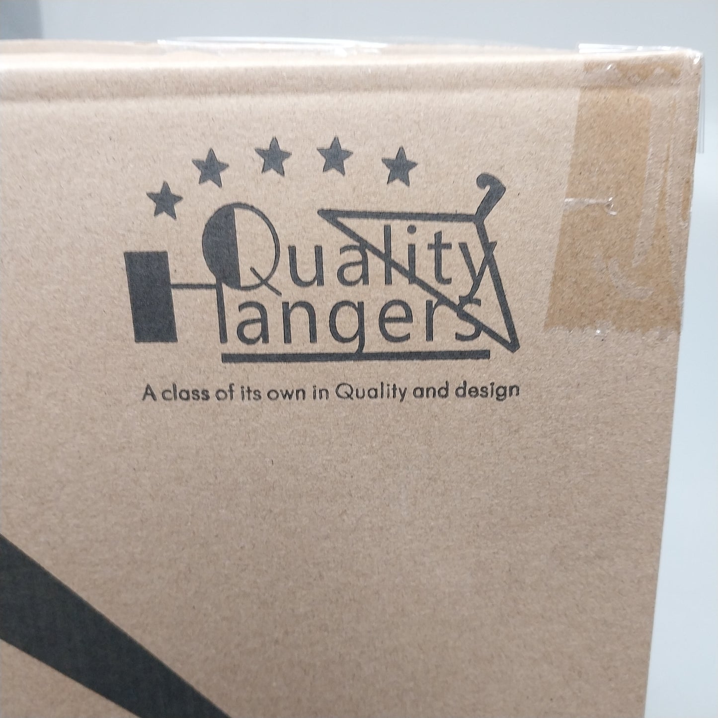 QUALITY HANGERS 20PK Extra Slim Wooden Handers 16.5" White