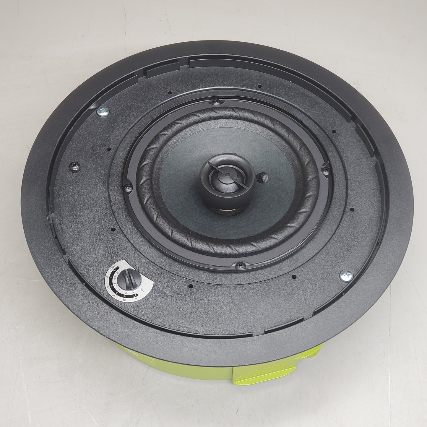 SOUNDTUBE 2-way In Ceiling Speaker Short Can 6" Black Cover CM62-EZS-II-BK