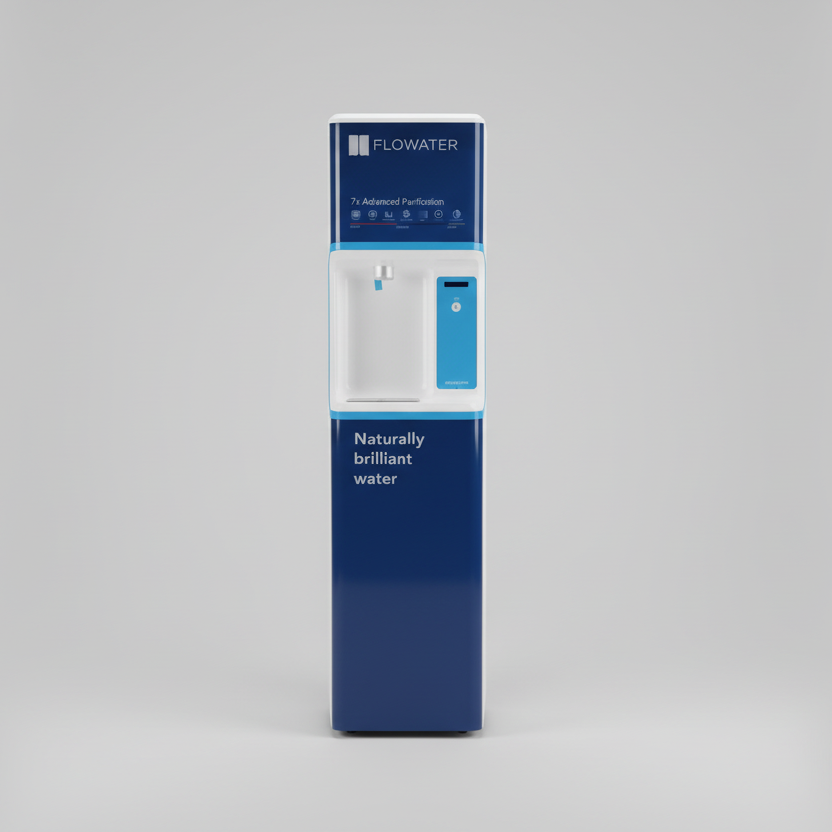 FLOWATER Premium Refill Station for Offices, Breakrooms & Garages Blue / White FW-3000HB0