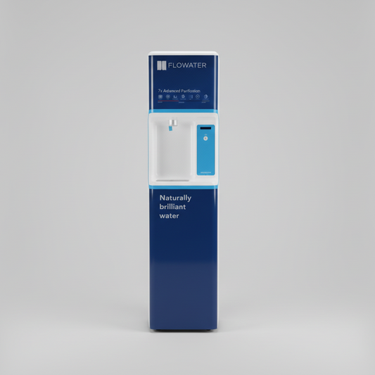 FLOWATER Premium Refill Station for Offices, Breakrooms & Garages Blue / White FW-3000HB0