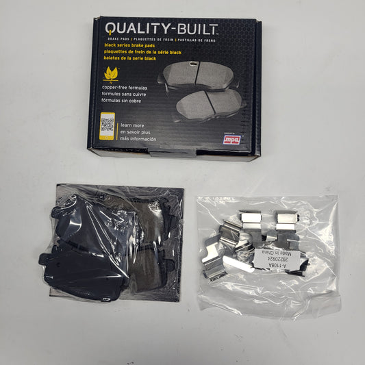 QUALITY-BUILT Ceramic Disc Brake Pad Set Black Rear 1003-1108C