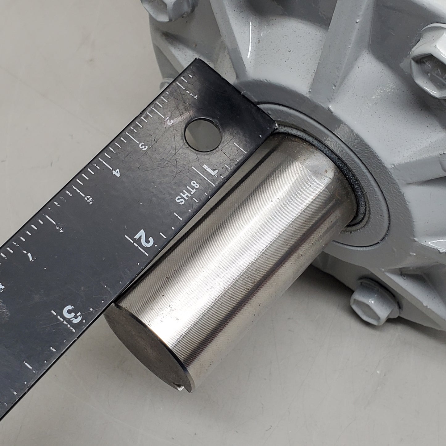 CURTIS MACHINE Gearbox 412m 1:1 Rev 2 Angle 3 Shaft Gear Grey 922054
