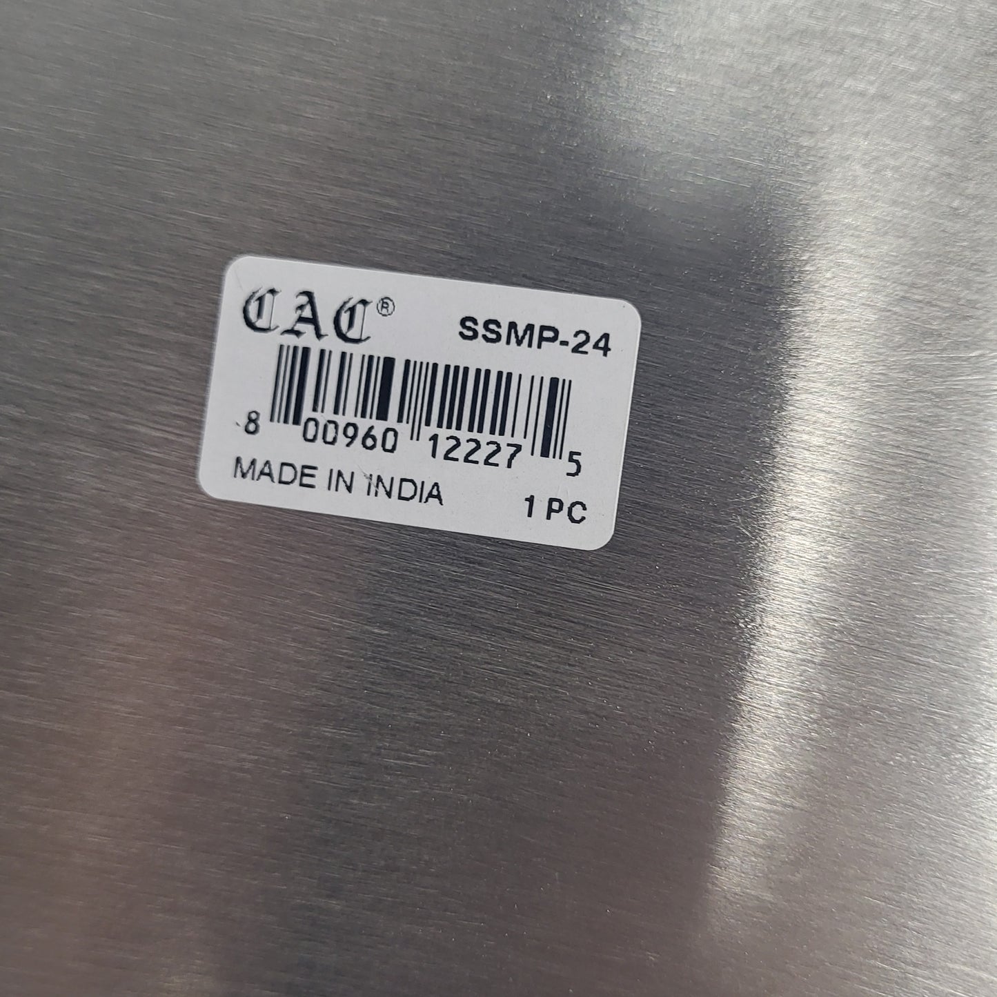 ZA@ WINCO (2 PACK) Cac Stainless Steel Commercial Mixing Paddle 24"