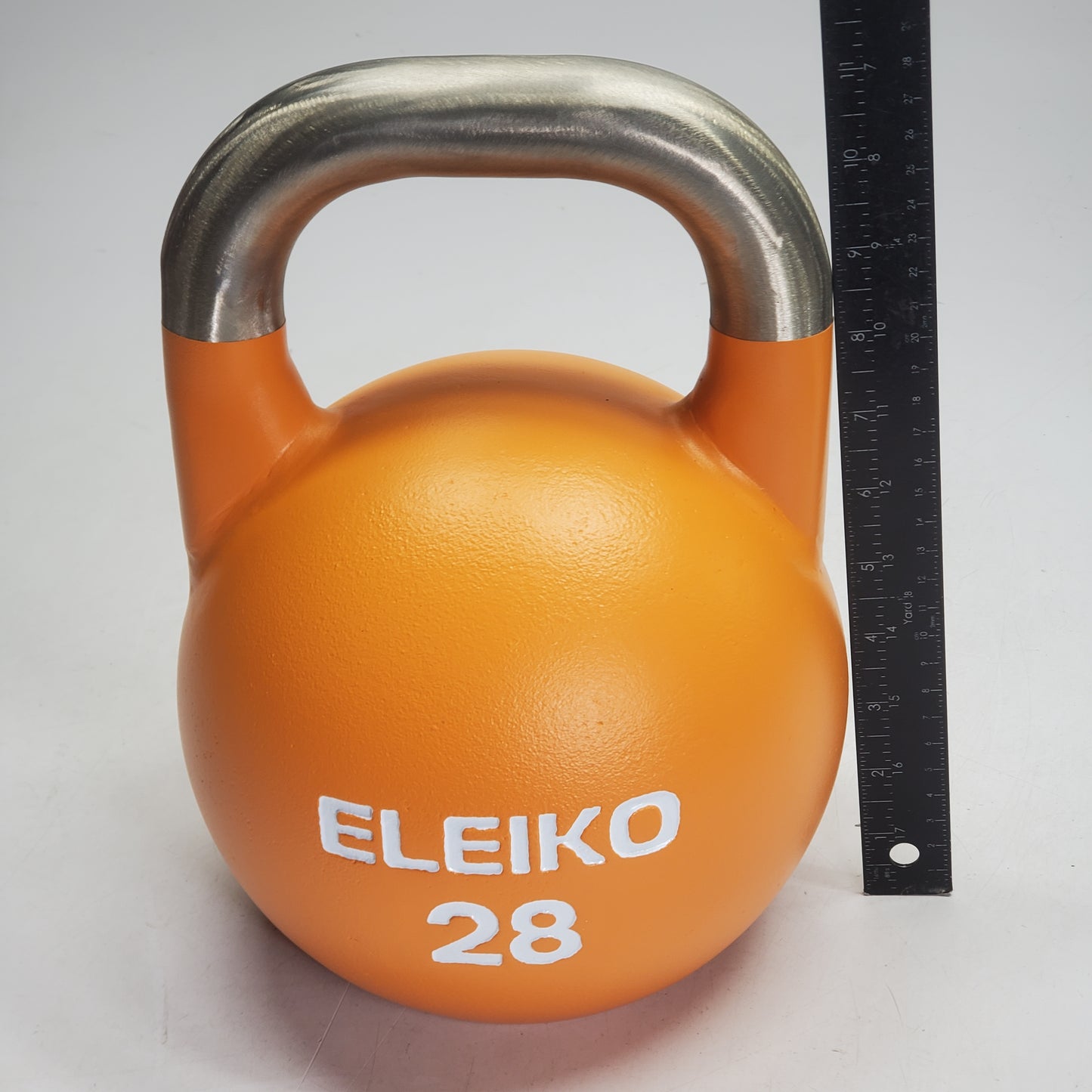 ELEIKO Competition Weightlifting Kettlebell 28 KG (61.7 lbs) Orange 3085433