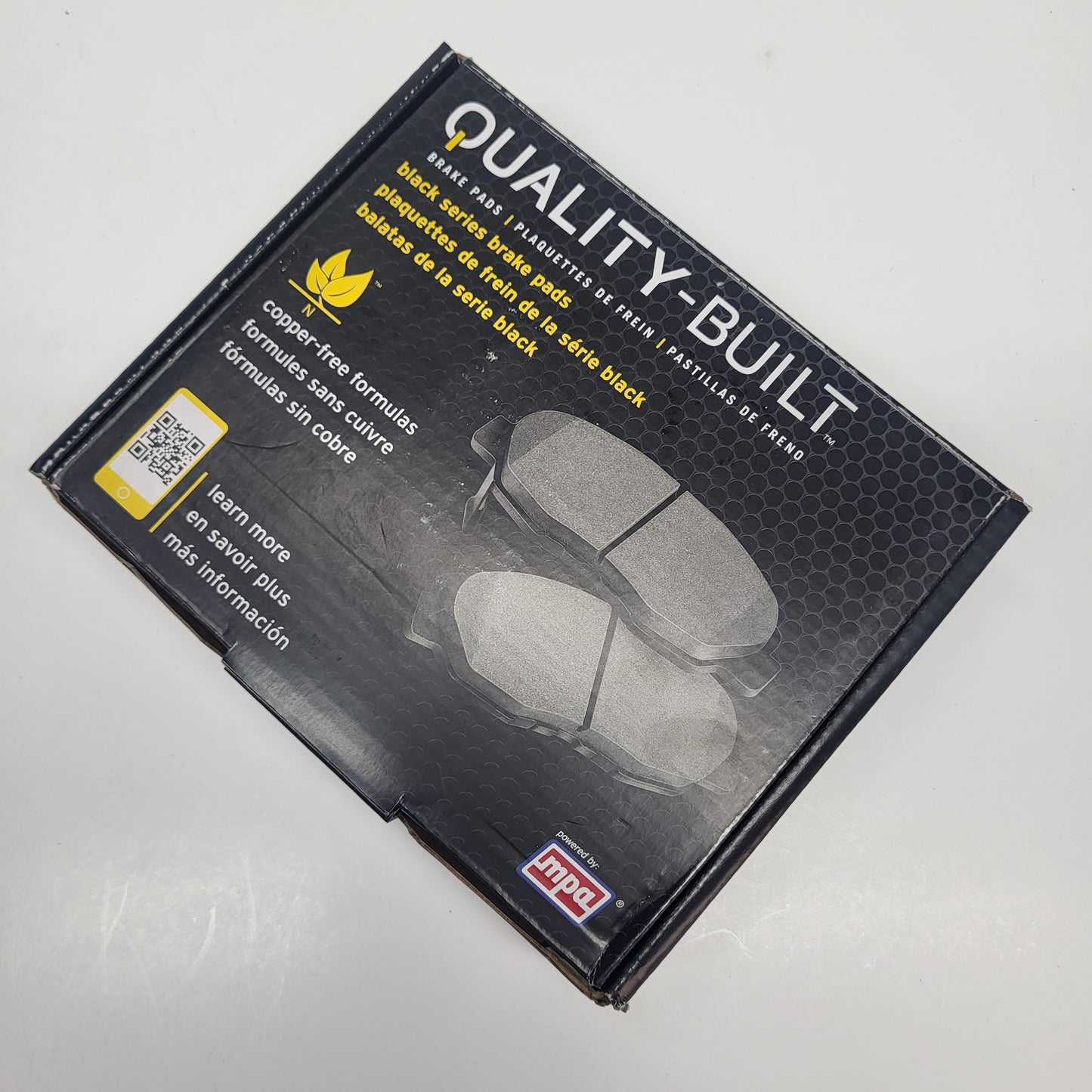 QUALITY-BUILT Semi-Metallic Disc Brake Pad Set Black Front 1003-0856M
