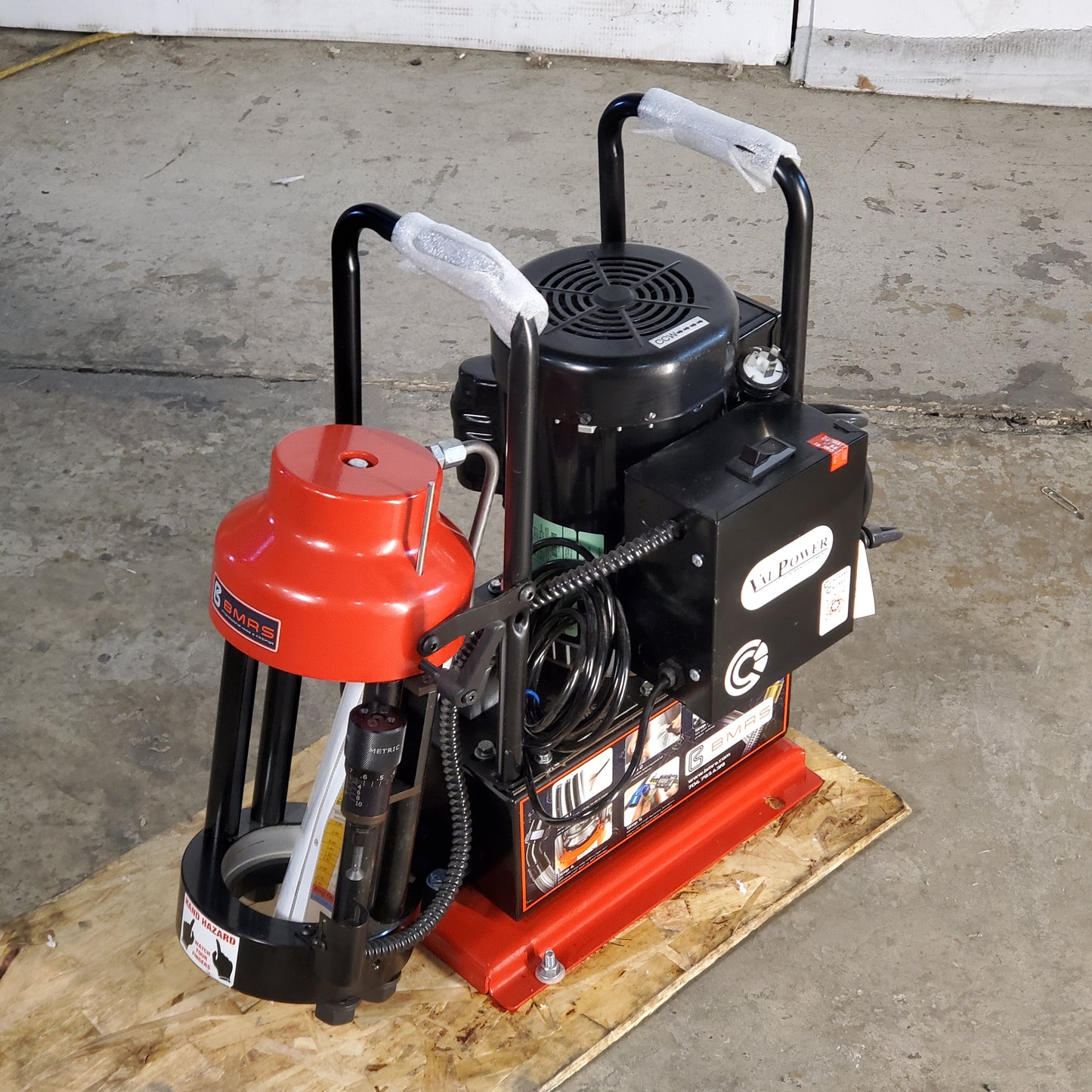 BMRS Benchtop Crimping Machine Hydraulic Hose Fabrication Assembly D105M