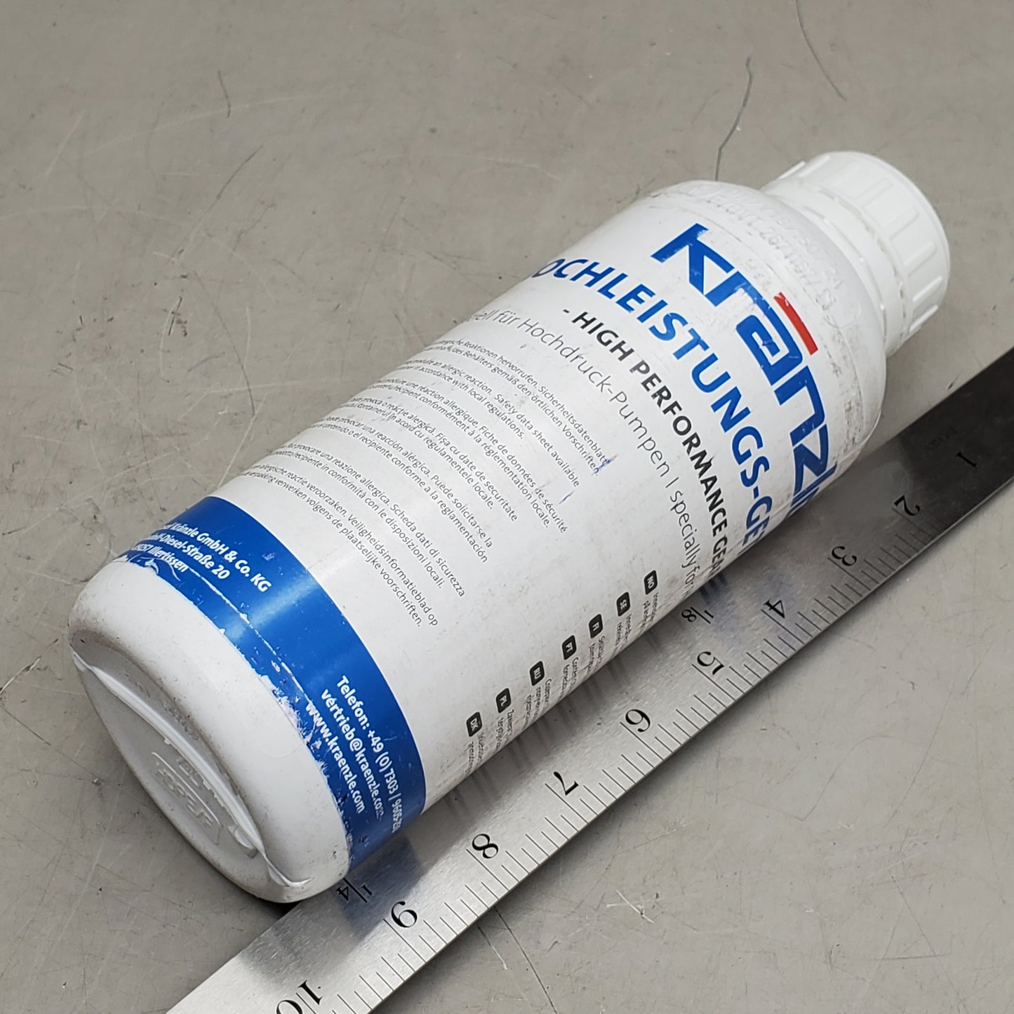 KRANZLE High Performance Gear Oil for High Pressure Pumps 1Liter 400932