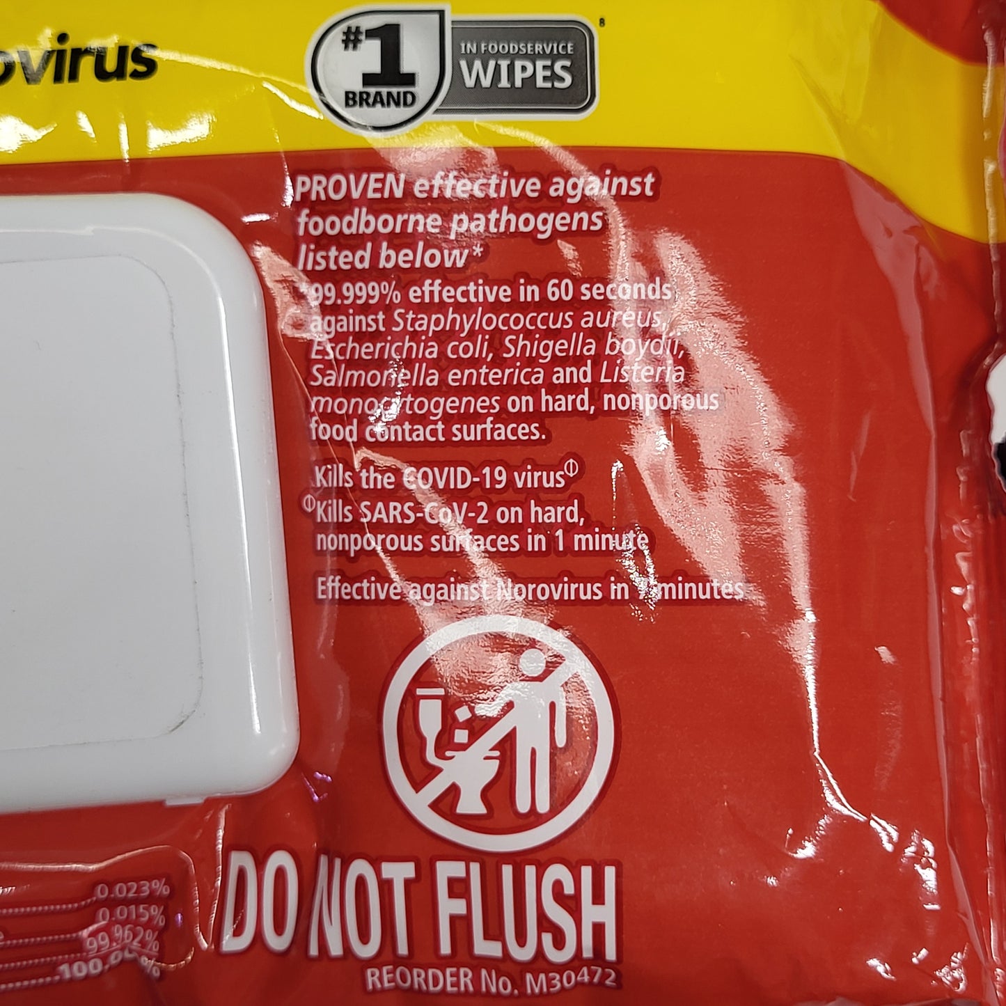 ZA@ SANI PROFESSIONAL  (2 PACK, 72 WIPES) No-rinse Sanitizing Multi-surface Wipes