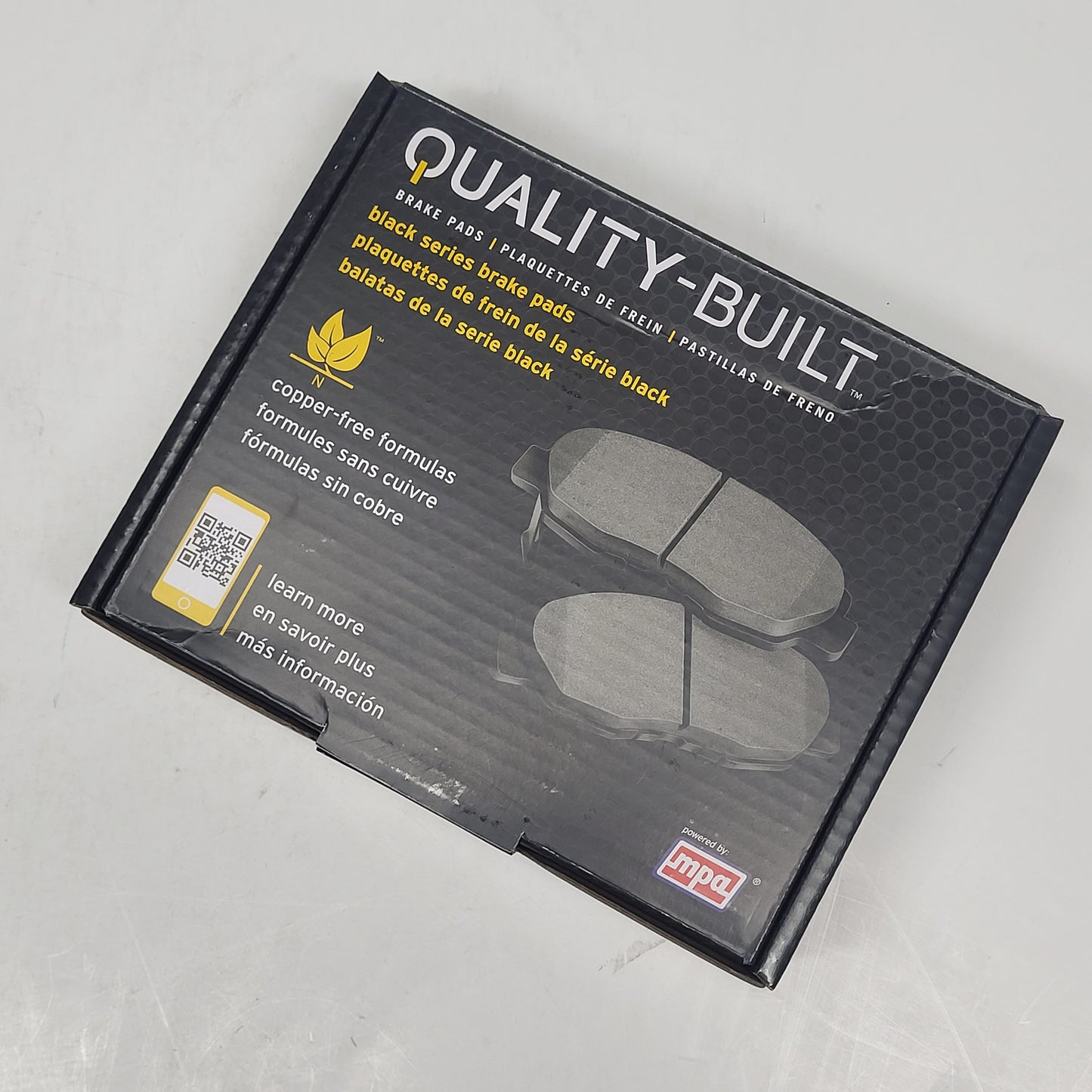 QUALITY-BUILT Ceramic Disc Brake Pad Set Black Rear 1003-1354AC
