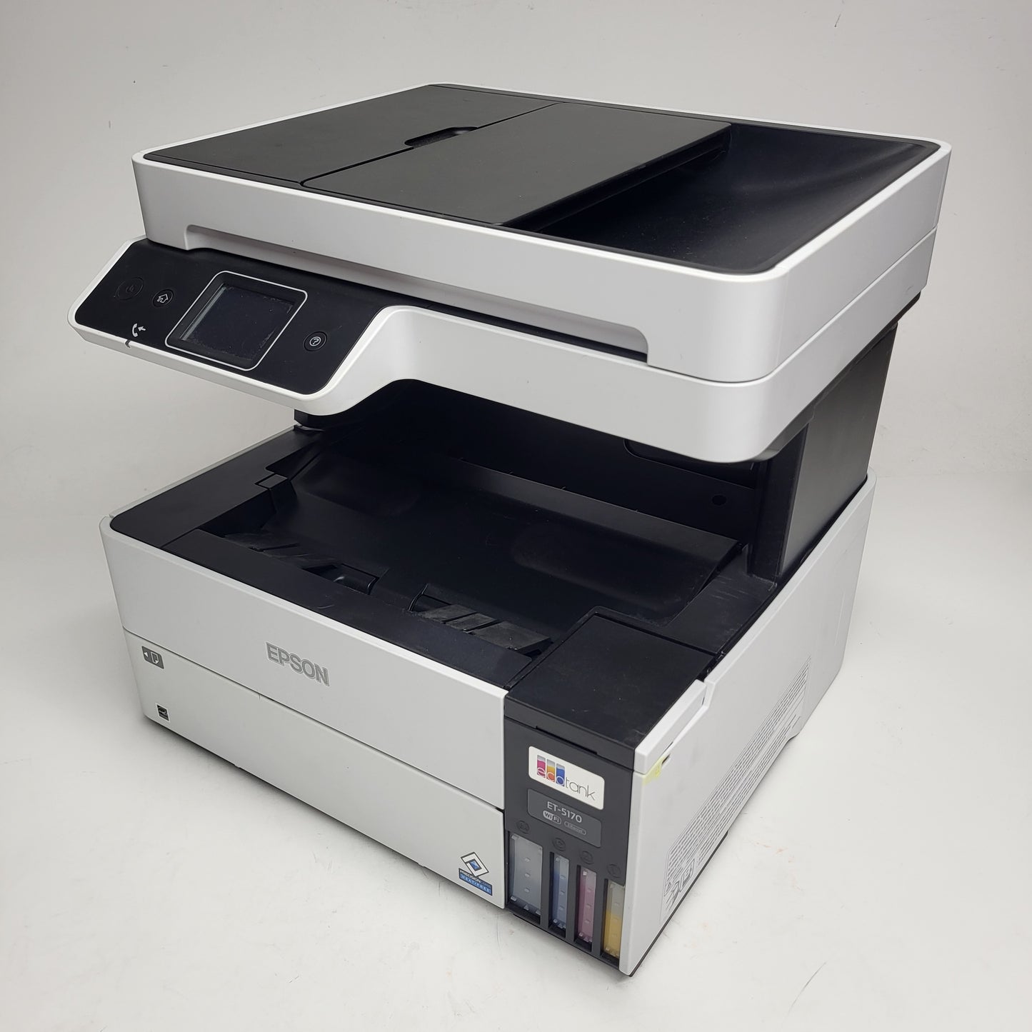 ZA@ EPSON Ecotank Pro Wireless All-in-one Colored Printer White ET-5170 (As Is)