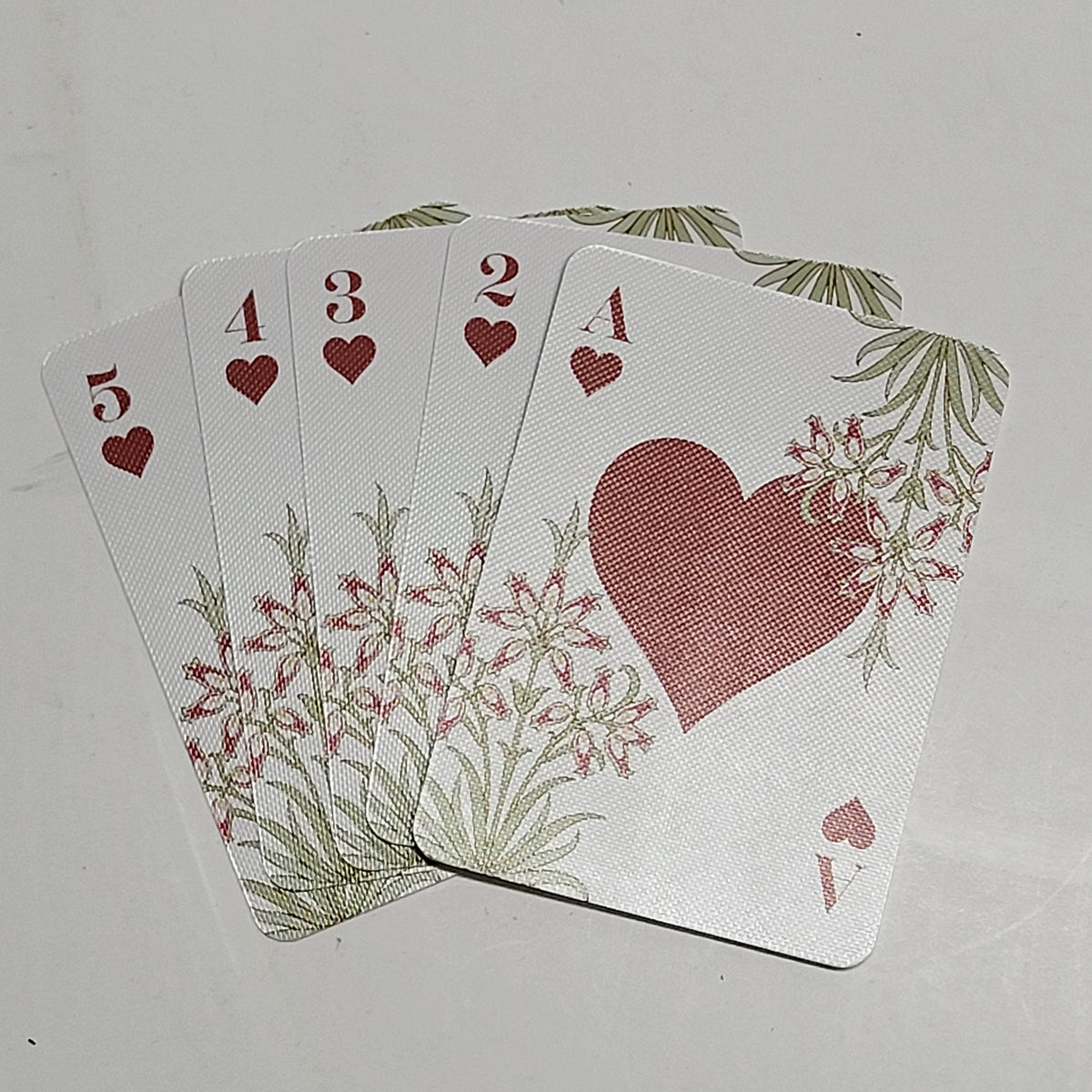 ZA@ POMEGRANATE William Morris Playing Cards Artwork Design Pink