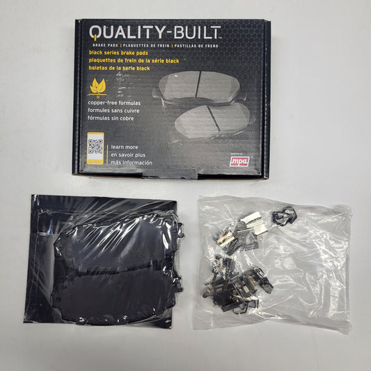QUALITY-BUILT Ceramic Disc Brake Pad Set Black Front 1003-1184C