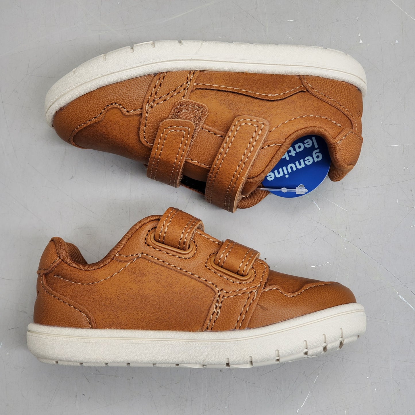 STRIDE RITE SRT Alfredo Sneaker Shoes Toddler SZ 9.5M Tan BB044901